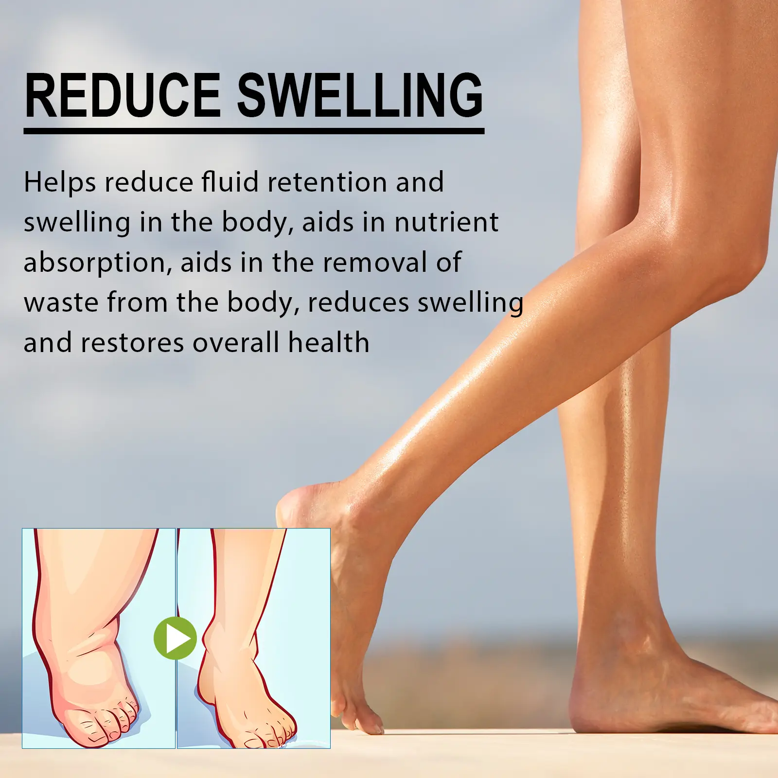 Anti-Swelling Slimming Tea for Natural Fluid Balance Herbal Blend - GoGetter 11 googeer anti swelling natural tea slimming GOH01 A004 5 YE1 2446