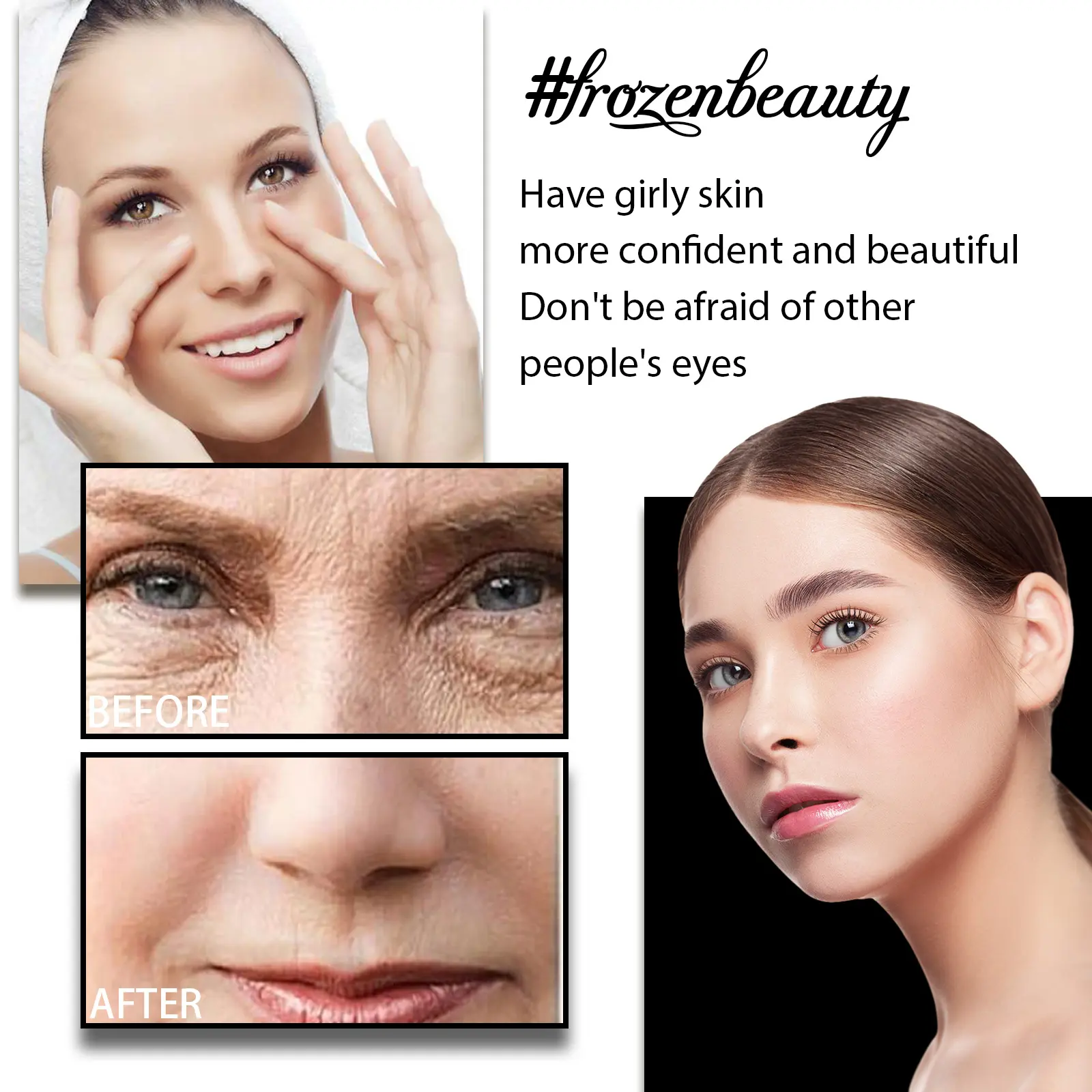 Anti-Wrinkle Supplement for Skin Hydration & Fine Lines - Googeer 11 googeer anti wrinkle rejuvenation supplement GOH02 A043 30 BK1 1508