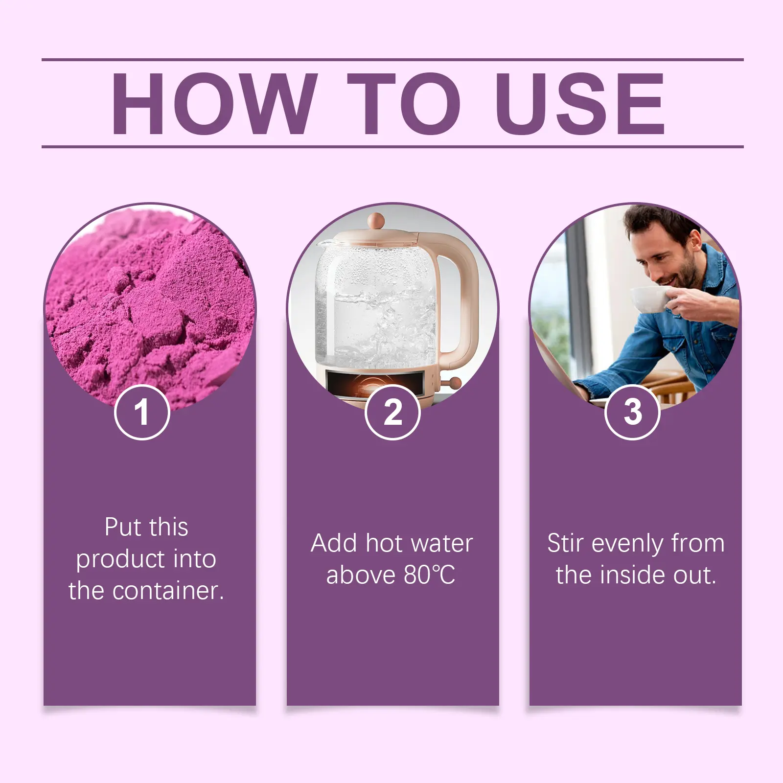 Antioxidant Drink Powder with Collagen Peptides - Blueberry Flavor 10 googeer antioxidant powder body GO A06 0003 01 4160