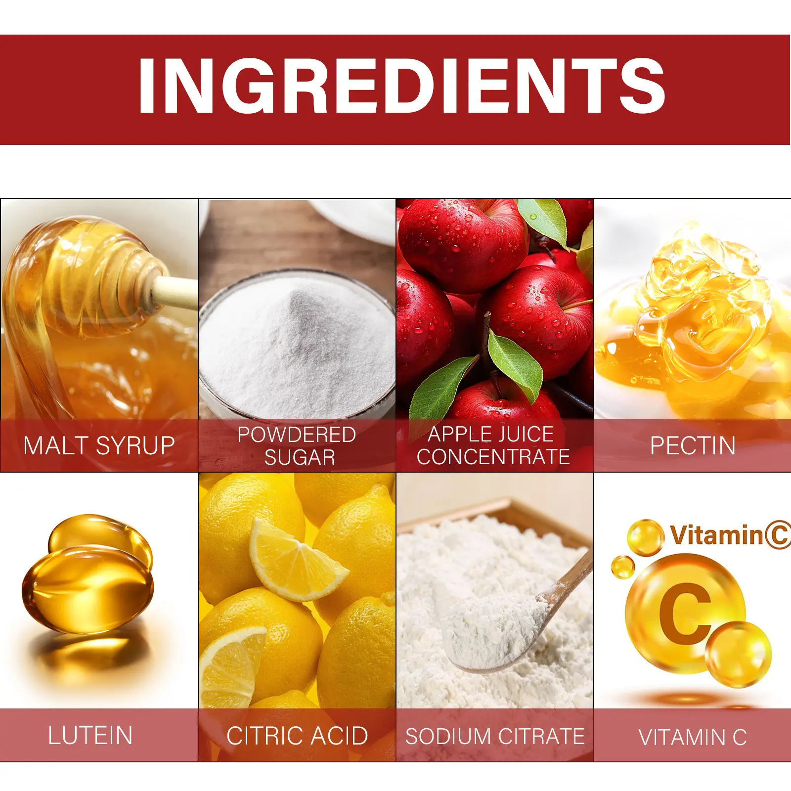 Apple Cider Vinegar Gummies for Daily Wellness Support - Googer 9 googeer apple cider vinegar gummies GOB07 A006 30 WH1 1339