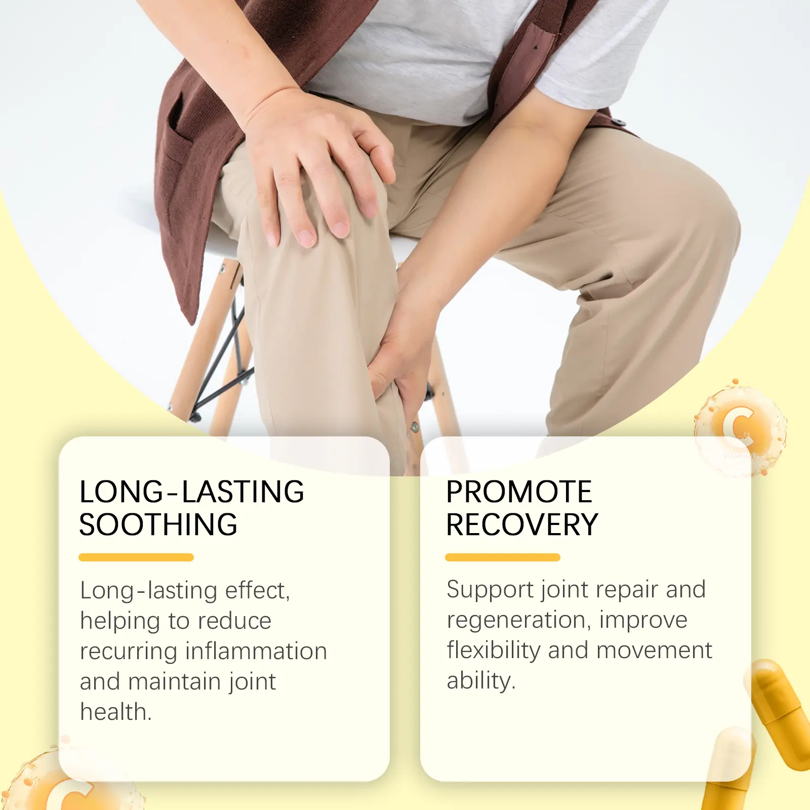 Arthritis Pain Relief Capsules for Joint Care with Bee Venom Googeer 11 googeer arthritis pain relief capsules GOB07 A040 90 WH1 2489