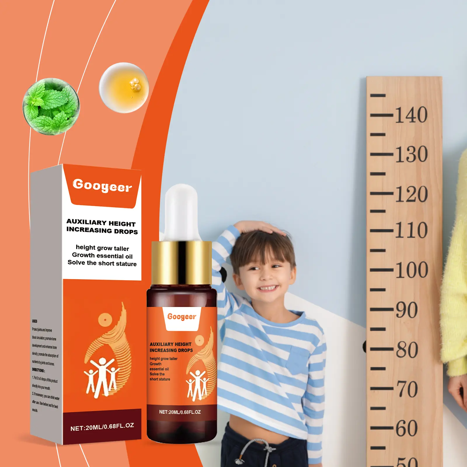 Assisted Elevation Body Treatment Drops - Bedtime Formula 8 googeer assisted elevation drops body GO B07 0082 01 4704