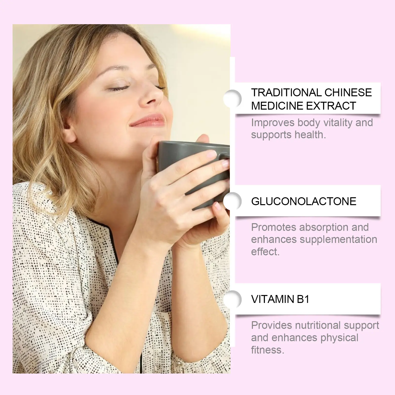 Women's Balance Support Dietary Supplement with Mint Leaf Extract - Googeer 14 googeer balance support supplement women GO I02 0147 01 3541