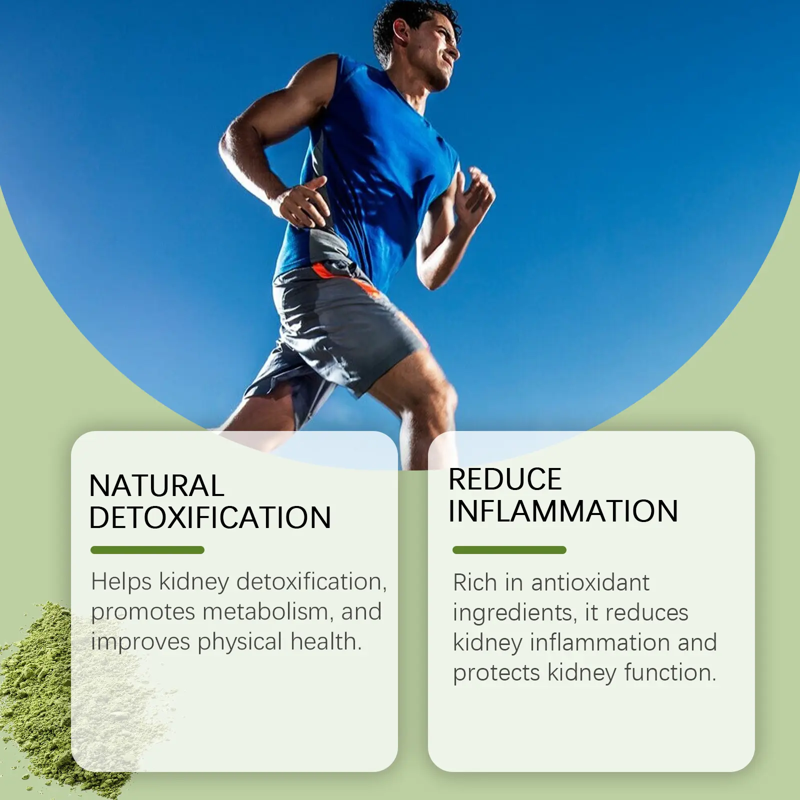 Barley Grass Powder Nutrient-Rich Dietary Supplement - Googer 12 googeer barley grass powder body GO B07 0069 01 3893