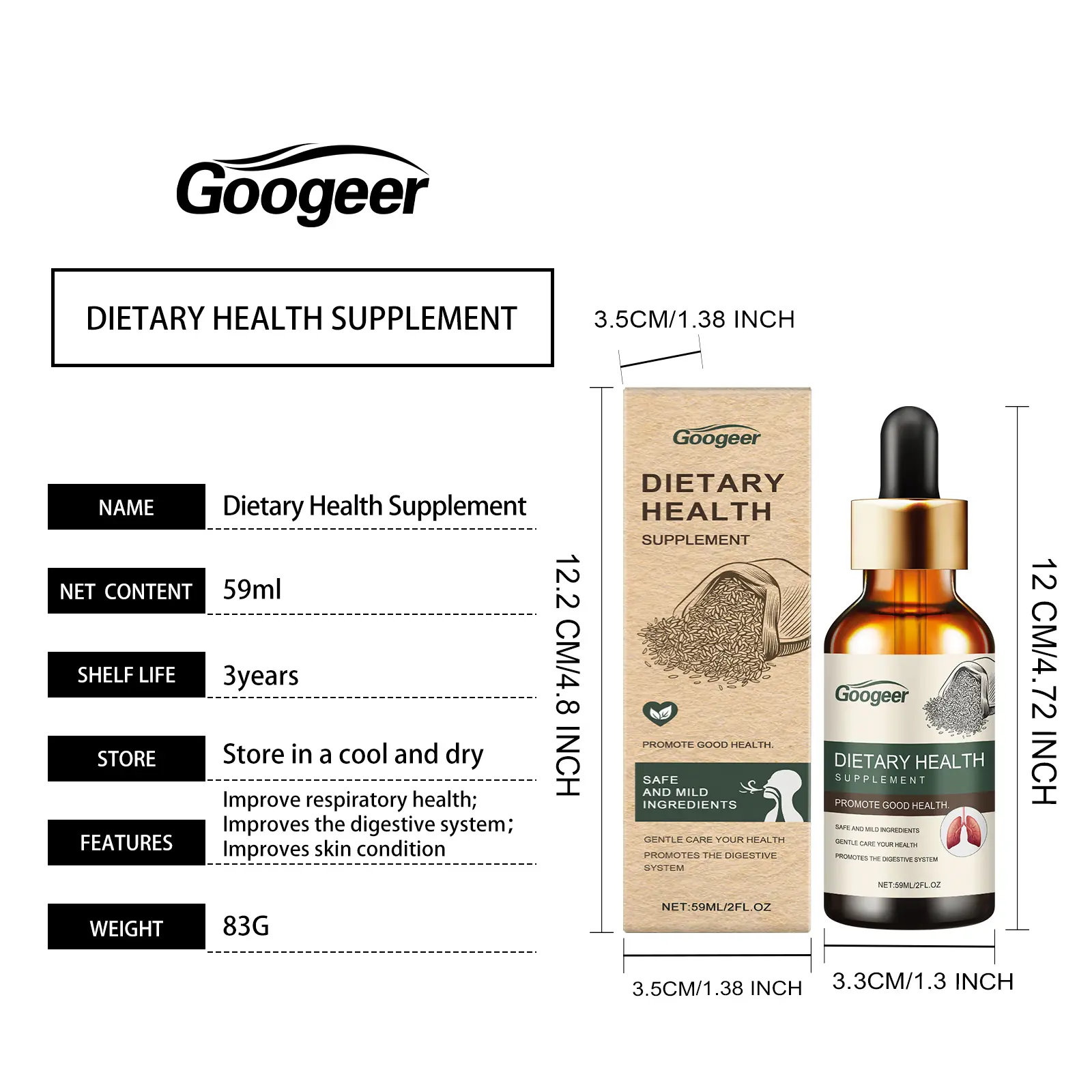 Black Seed Oil Dietary Supplement with Mint Extract 7 googeer black seed oil dietary supplement GO I02 0199 05 4581