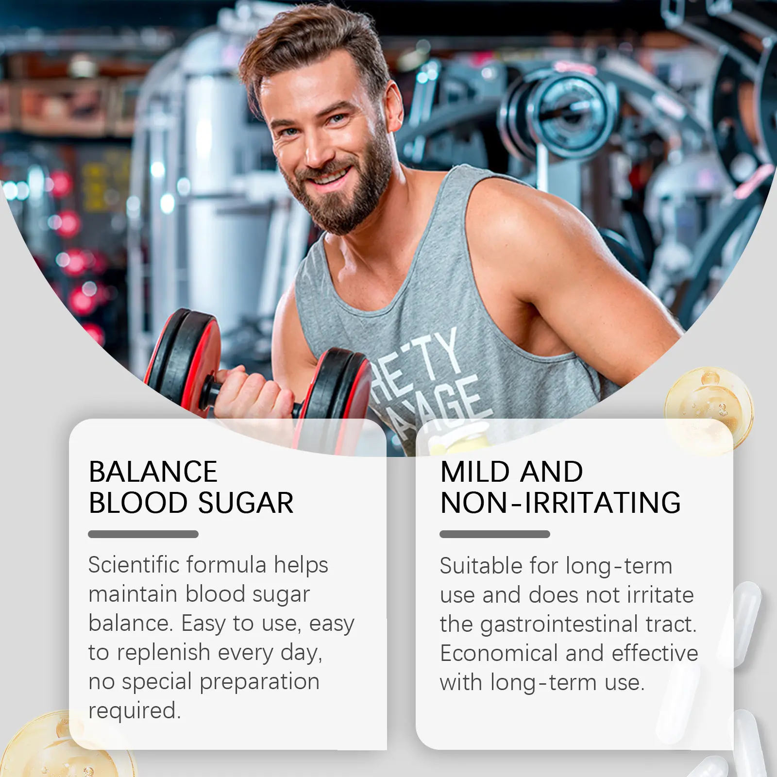 Googeer Dietary Supplement Capsules for Daily Wellness - Googeer 12 googeer blood sugar control balance capsule GO B07 0064 01 3626
