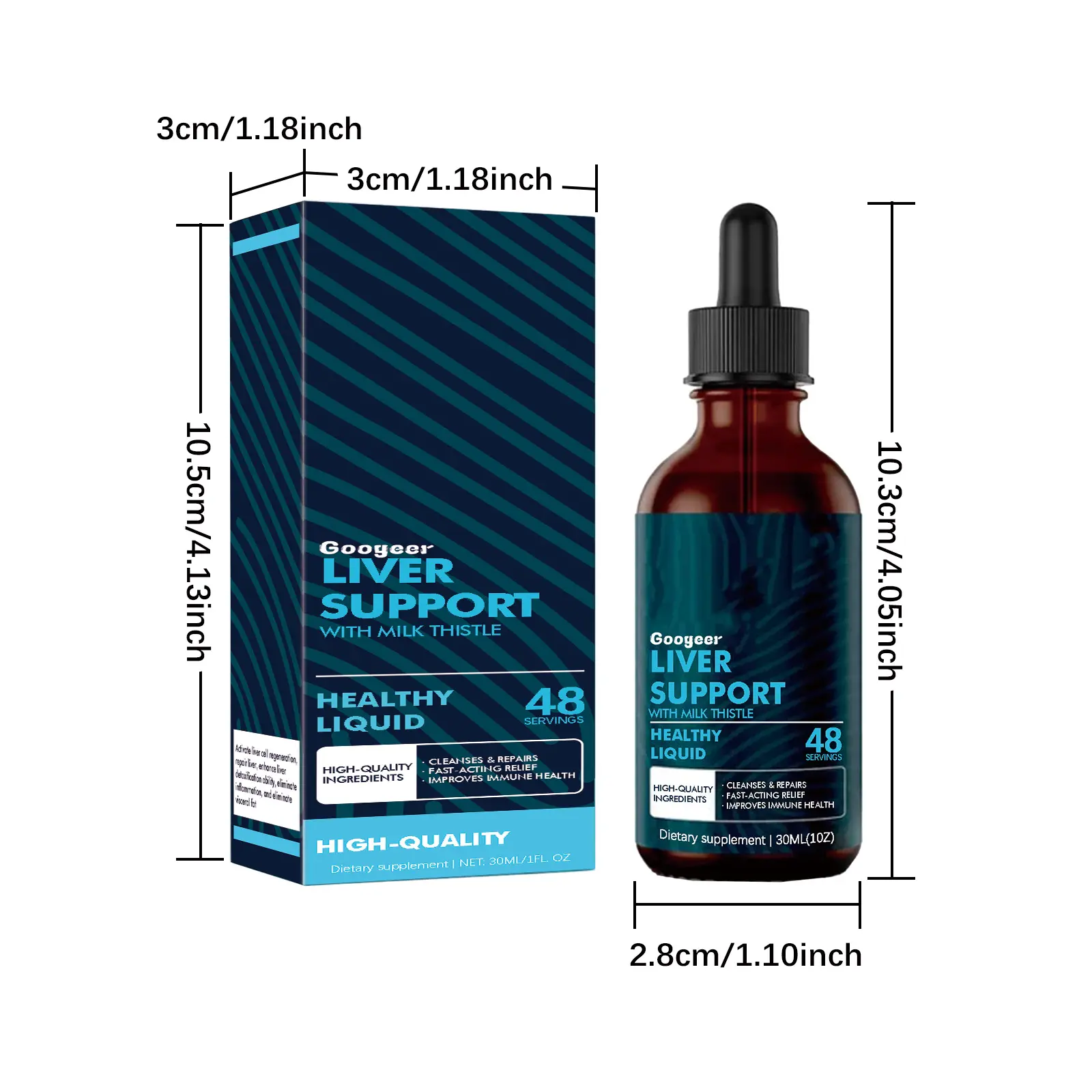 Body Care Drops for Energy and Detoxification Support 7 googeer body care drops physical stress GOH02 A020 30 BU1 4384