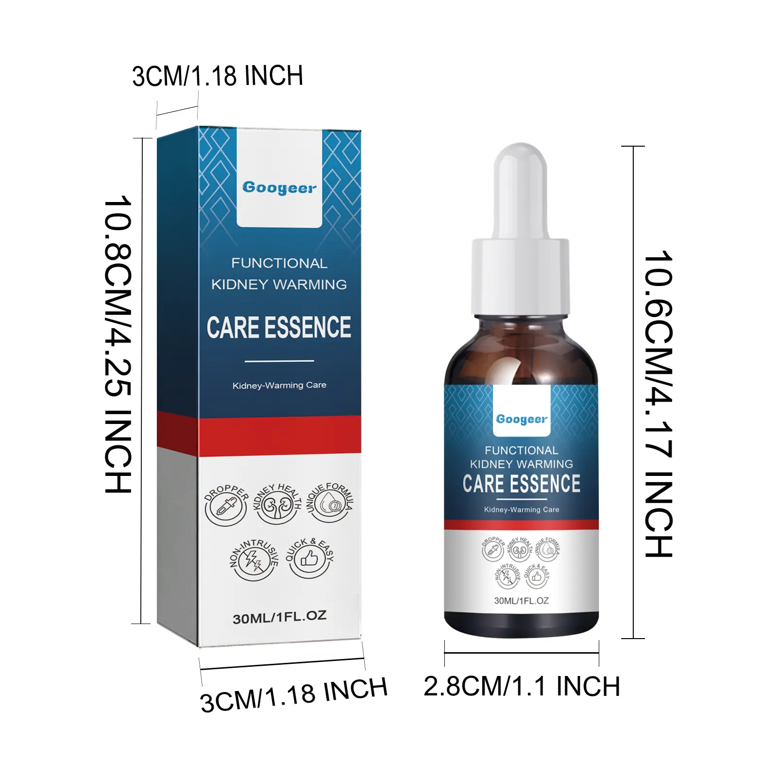 Natural Herbal Body Care Drops for Daily Wellness - Googer 7 googeer body care drops sleep back pain GOB07 A001 30 BU1 1277