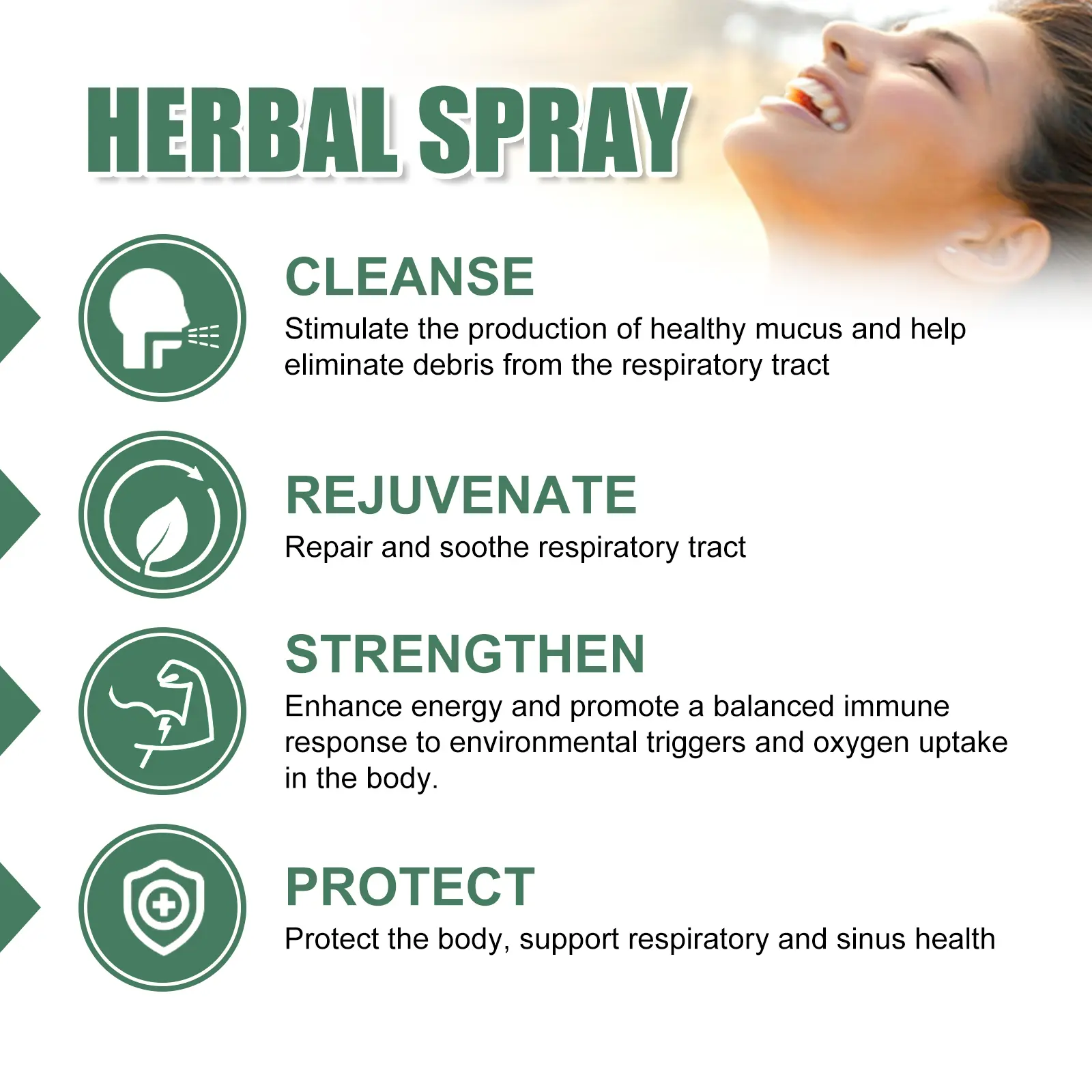 Body Cleansing Drops for Respiratory Support - Herbal Extract Formula 11 googeer body cleansing drops nasal GOH02 A012 30 WH1 4119