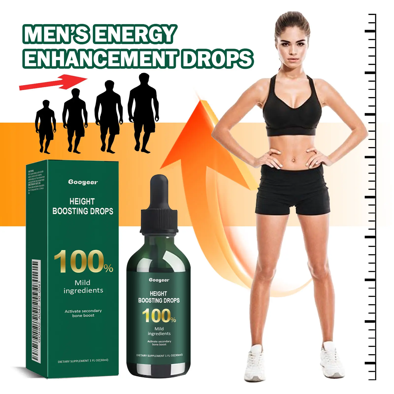 Body Energy Supplement for Bone and Joint Support - Googeer 8 googeer body enhancement supplements GOH02 A042 30 GN1 1489