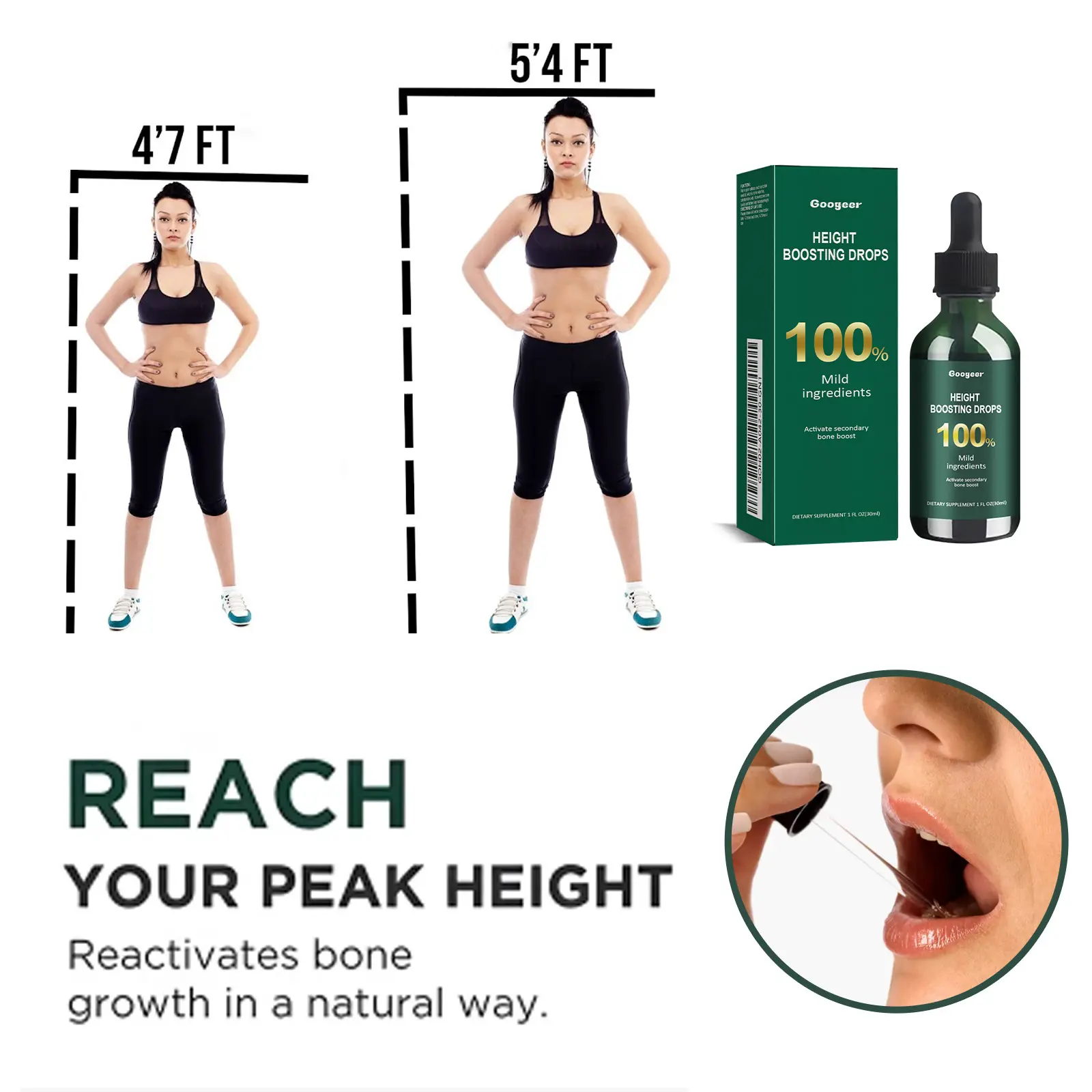 Body Energy Supplement for Bone and Joint Support - Googeer 13 googeer body enhancement supplements GOH02 A042 30 GN1 1496
