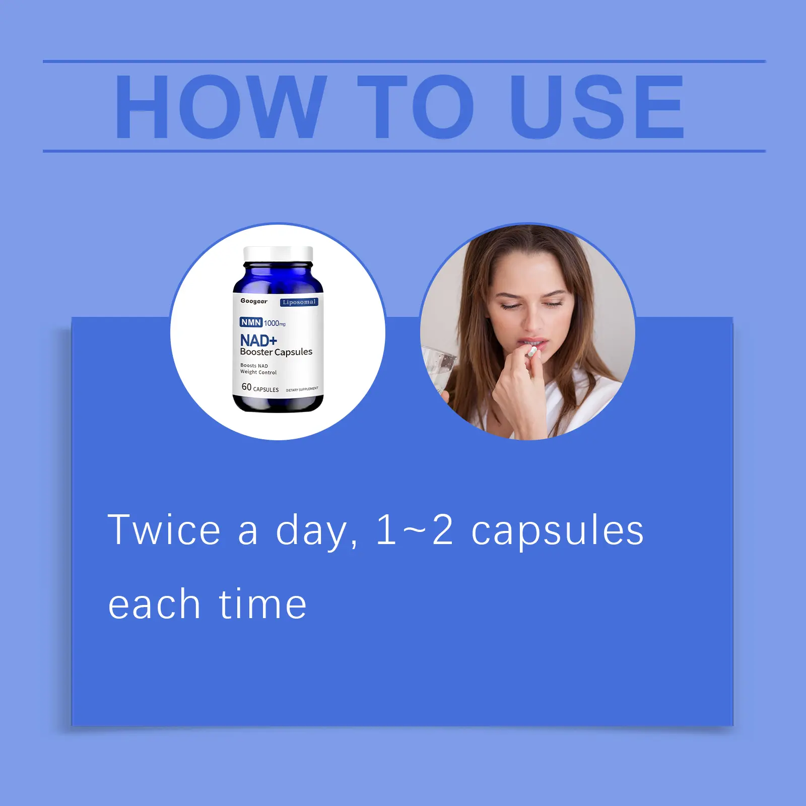 Vitamin C and Glycerin Supplement Capsules for Immune Support | Googeer 10 googeer booster capsules GO I02 0172 01 1105