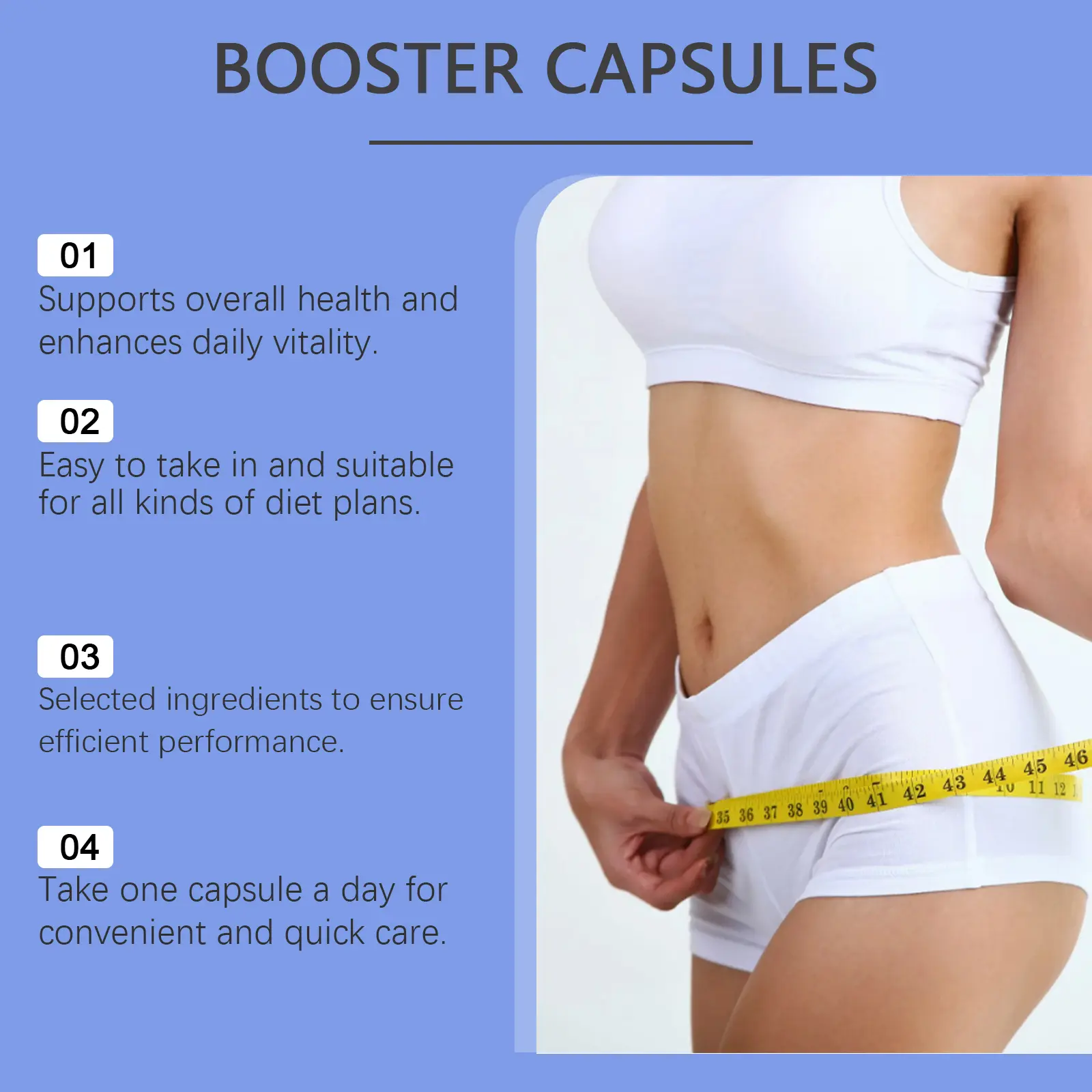 Vitamin C and Glycerin Supplement Capsules for Immune Support | Googeer 13 googeer booster capsules GO I02 0172 01 1108