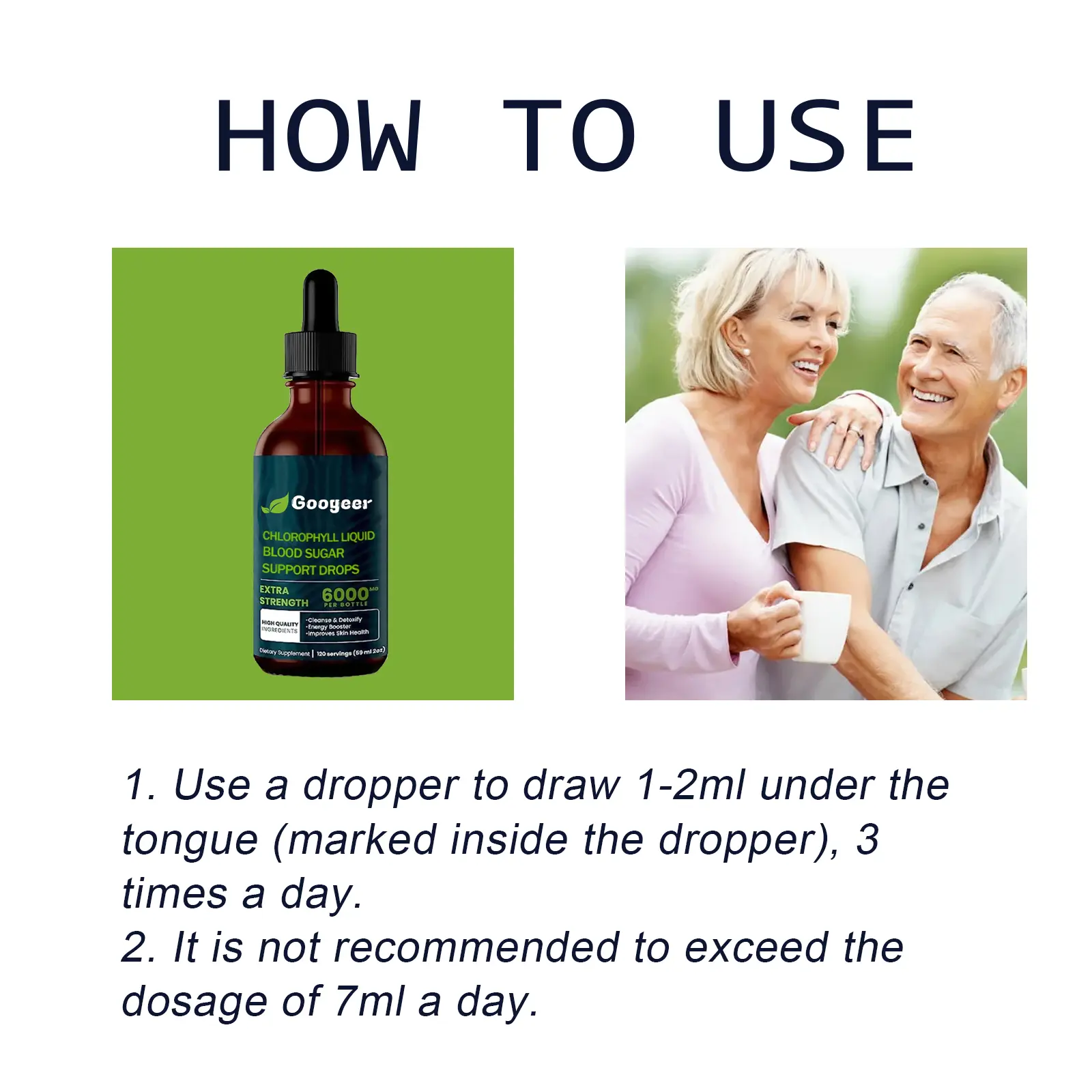 Chlorophyll Body Care Drops for Dry Mouth & Fitness Support - Googer 9 googeer chlorophyll body care drops dry mouth GOA08 A004 59 GN1 3330
