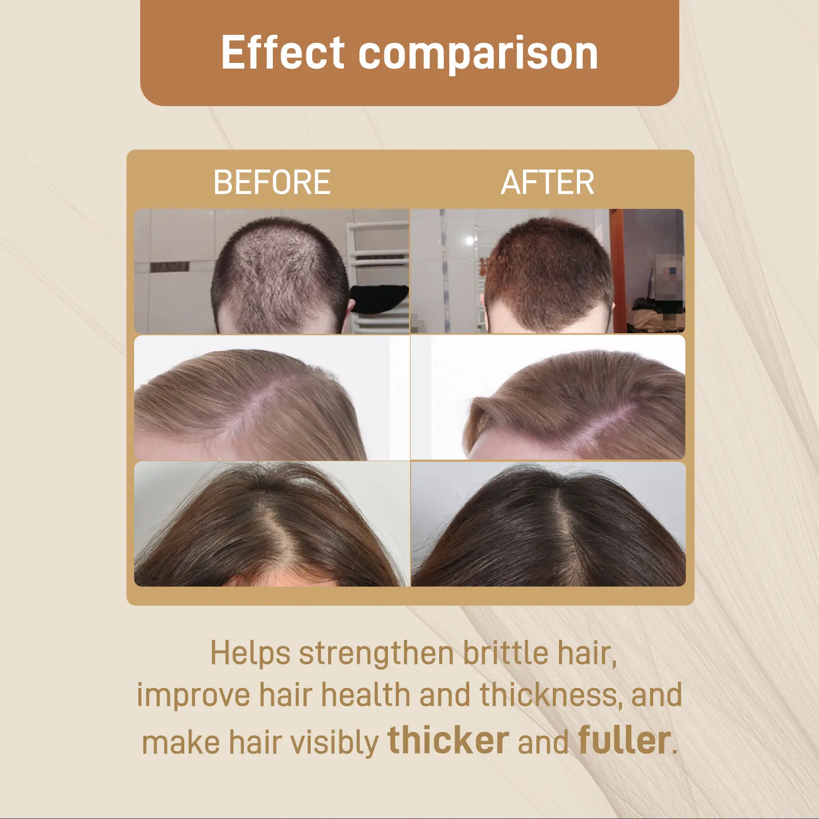 Dense Hair Supplement Drops for Stronger, Thicker Hair | Googeer 15 googeer dense hair dietary supplement drops GOB01 A001 30 GN1 1241
