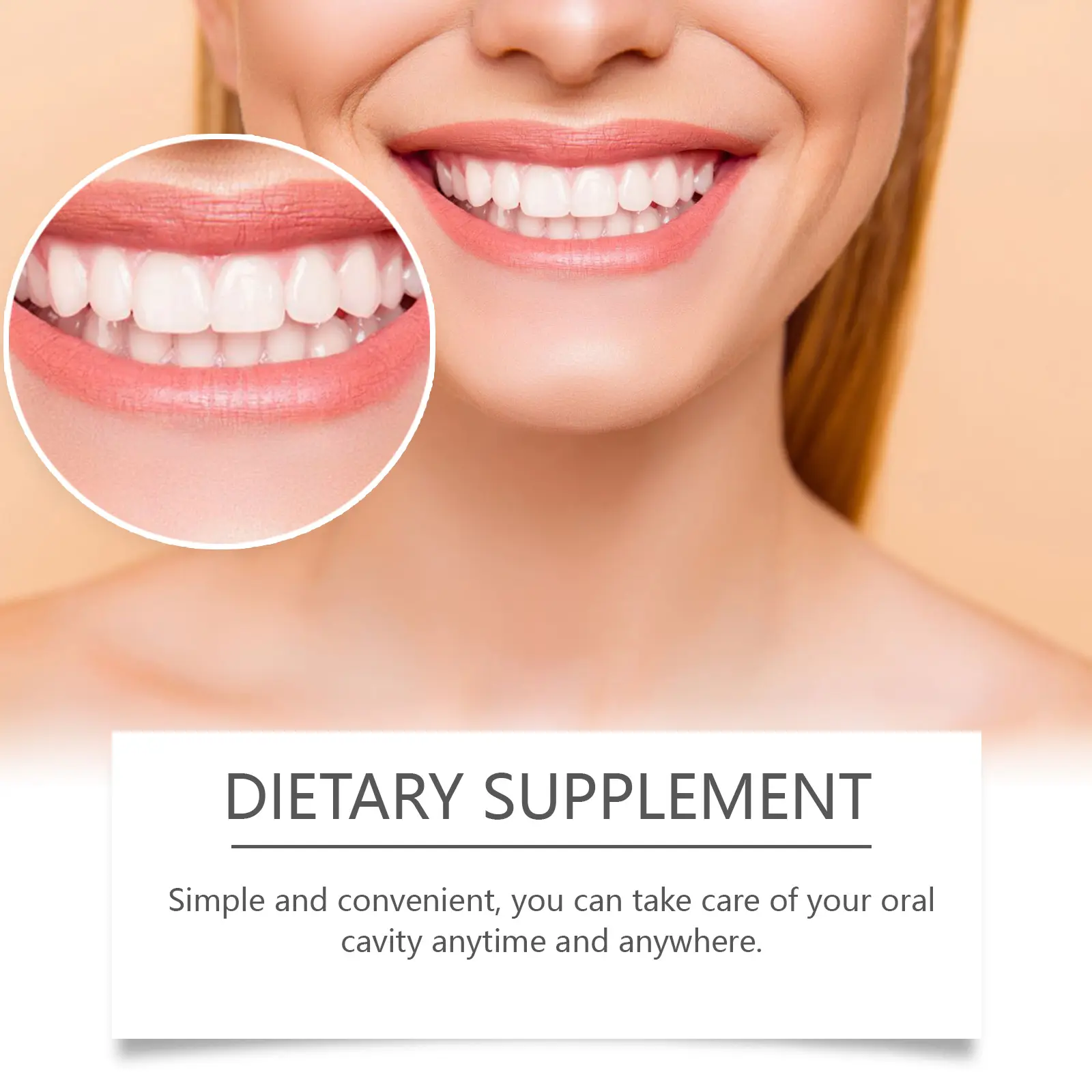 Dental Probiotic Supplement Tablets for Oral Health by Googeer 11 googeer dental chewable probiotic tablets GO B09 0001 01 478