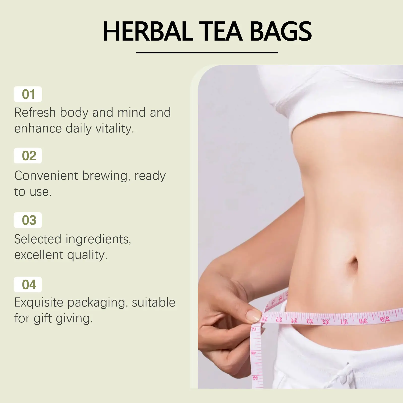 Detox Vitality Herbal Tea with Ginseng & Chrysanthemum - Googeer 11 googeer detox vitality herbal tea GOI01 A001 6 GN1 3259