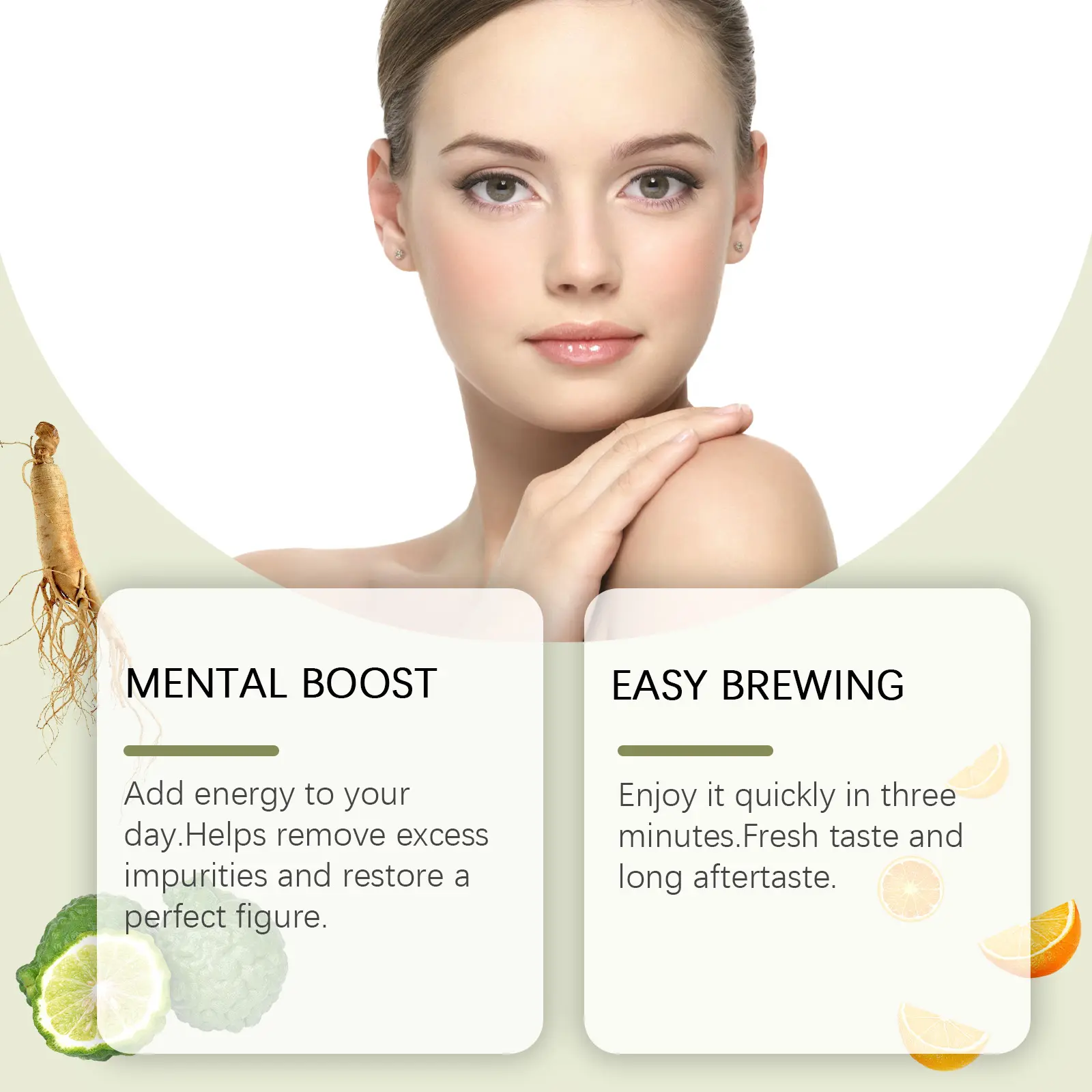 Detox Vitality Herbal Tea with Ginseng & Chrysanthemum - Googeer 12 googeer detox vitality herbal tea GOI01 A001 6 GN1 3260
