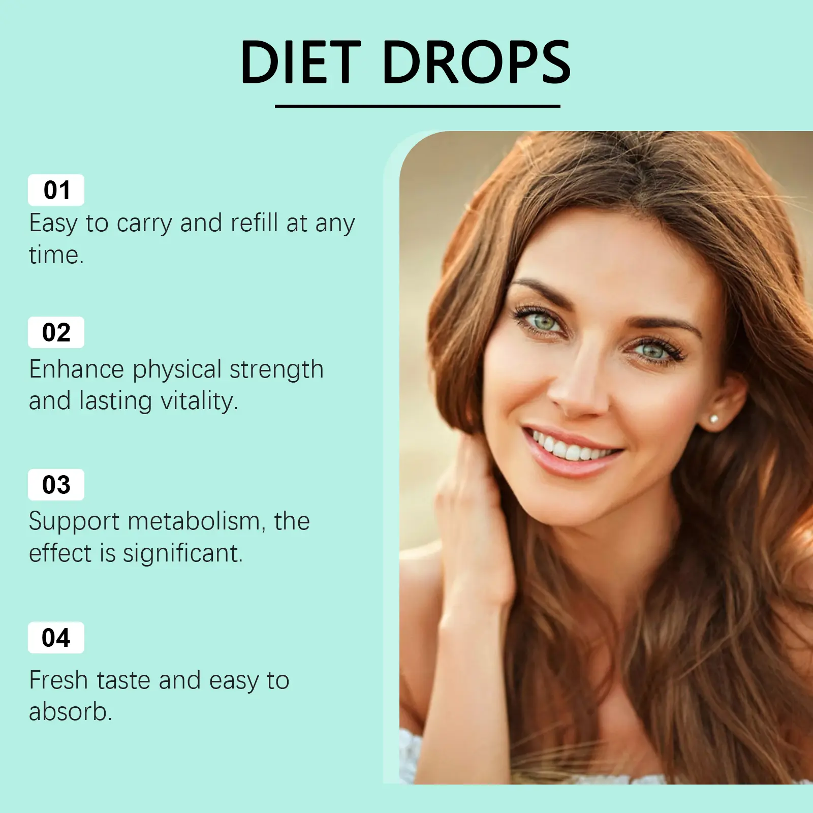 Keto Diet Drops with Herbal Extracts and Vitamin B1 - Googeer 13 googeer diet drops body treatment GO I02 0143 01 3510