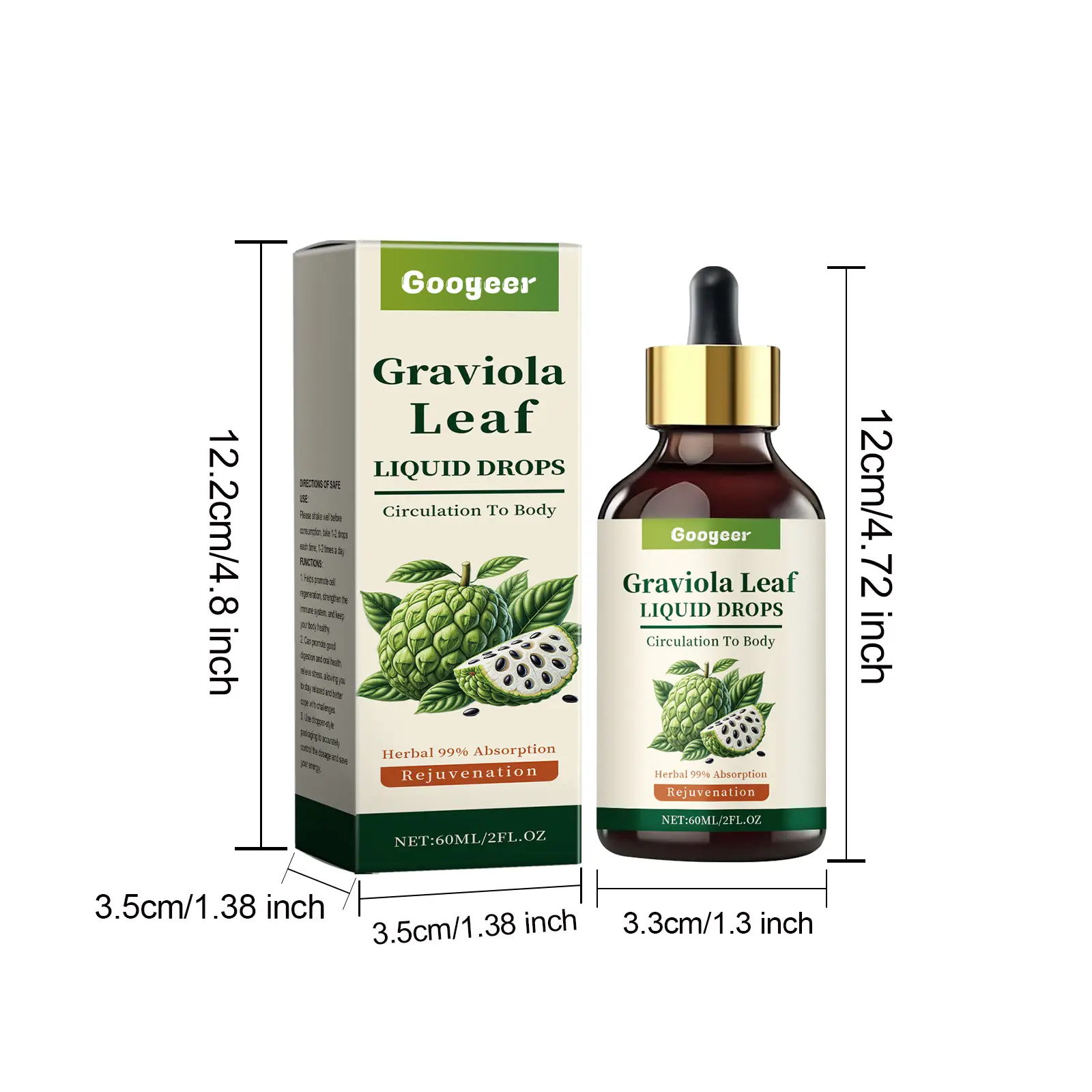 Avocado Shampoo with Egg Yolk Extract & Tocopherol 7 googeer dietary energy supply drops GO I02 0177 01 3949