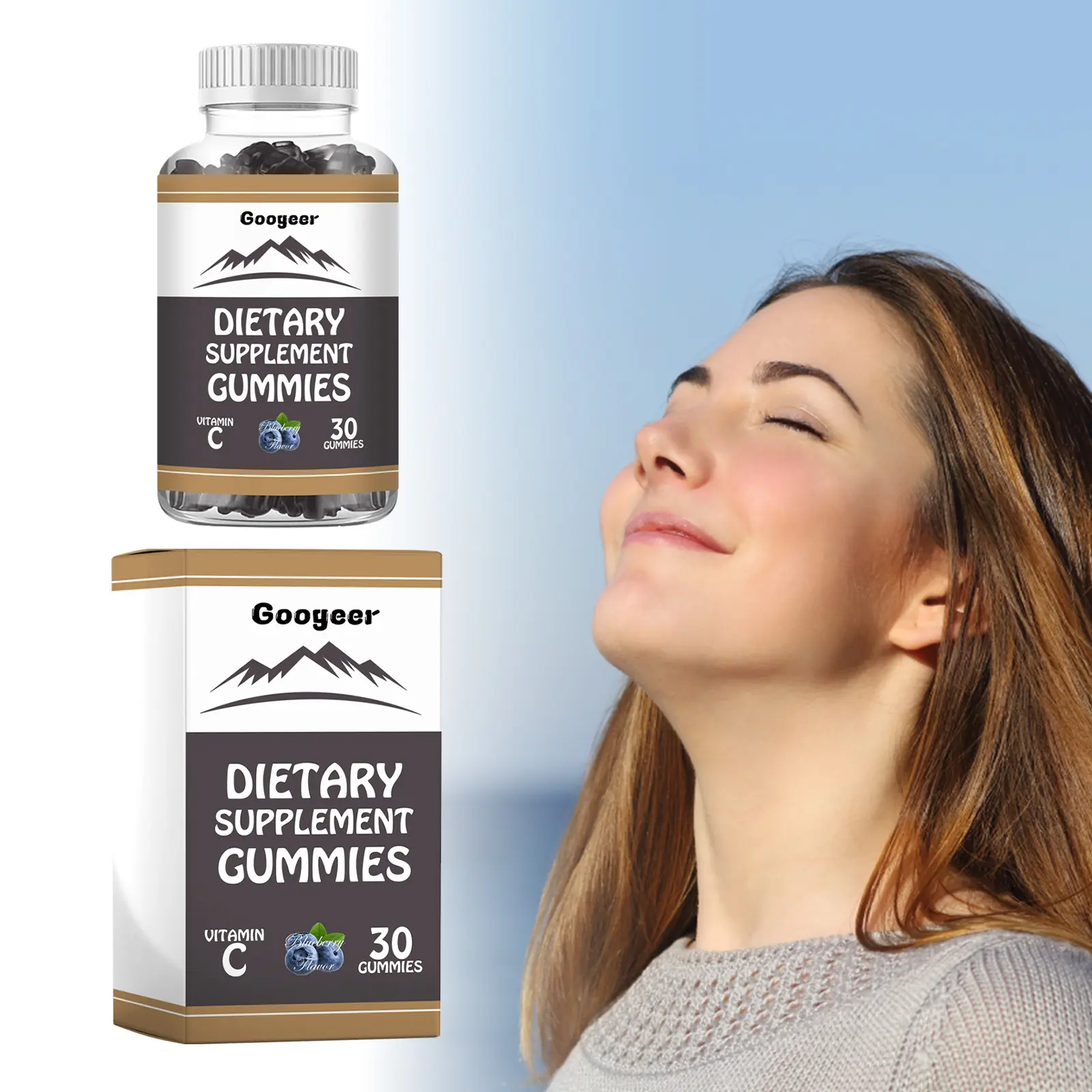 Googeer Blueberry Dietary Supplement Gummies for Daily Support 8 googeer dietary supplement gummies GOB07 A015 30 BN1 1368
