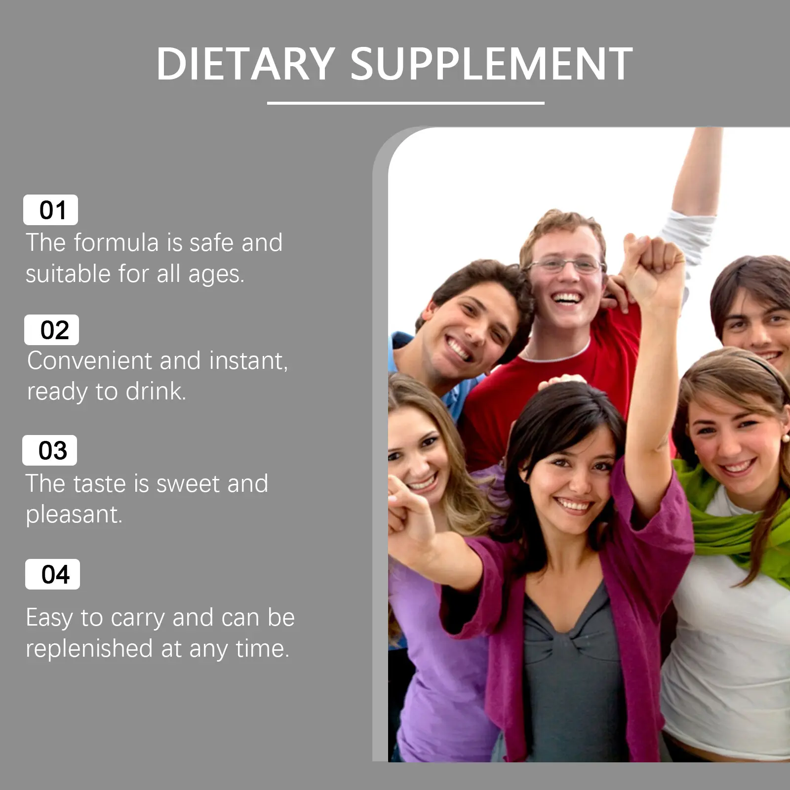 Dietary Supplement Powder with Monk Fruit for Sustained Energy - Googeer 11 googeer dietary supplement ointment GOI02 A072 50 BK1 427