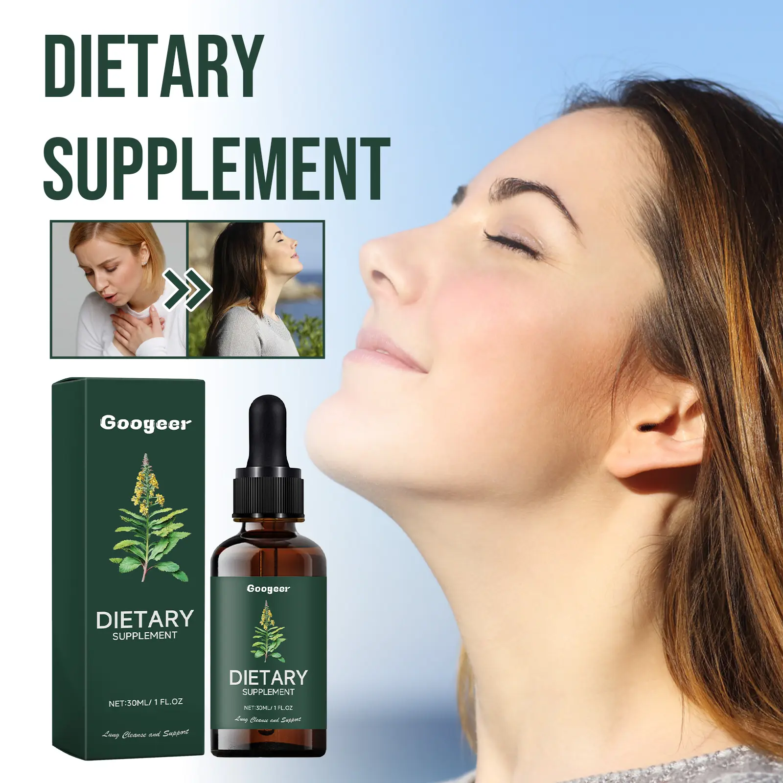 Throat Support Drops for Soothing Sore Throat Relief by Googeer 8 googeer dietary supplement throat discomfort GOI02 A035 30 GN1 2022