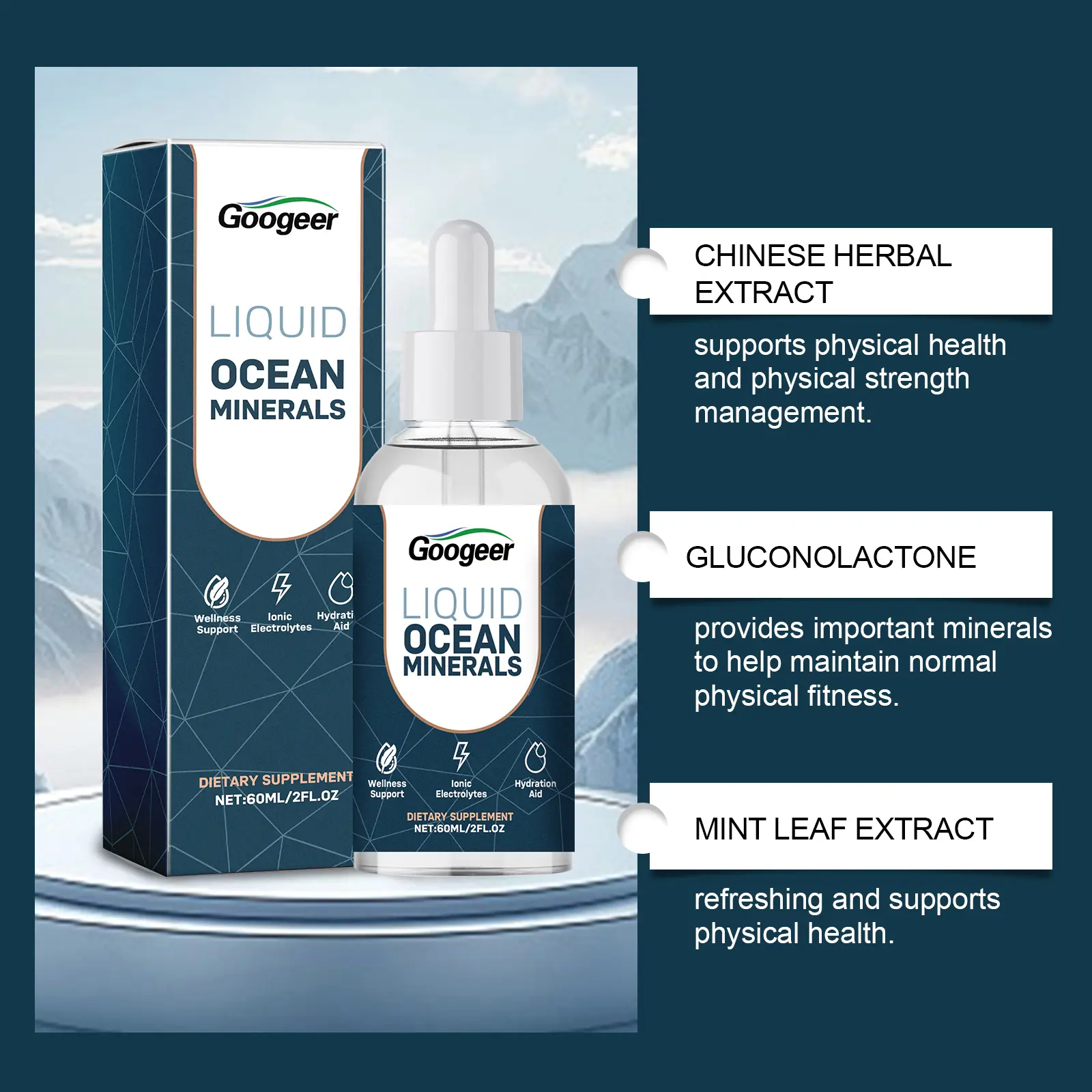 Dietary Supplements for Wellness Support - Mint Extract Drops 11 googeer dietary supplements body healing GO I03 0014 01 4617