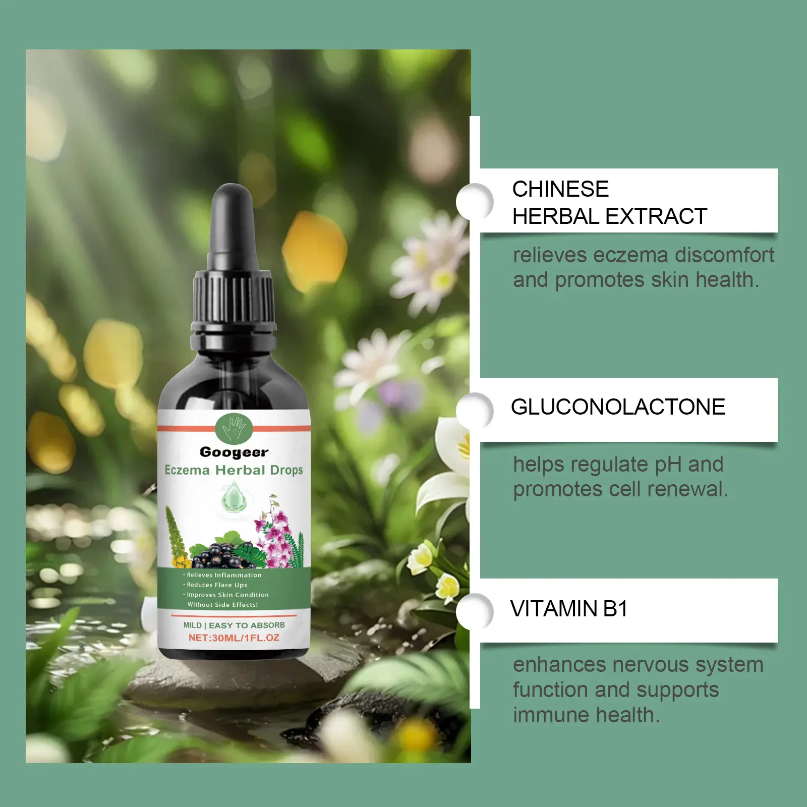 Eczema Herbal Drops for Natural Skin Support 11 googeer eczema herbal drops body GO I03 0008 01 4228
