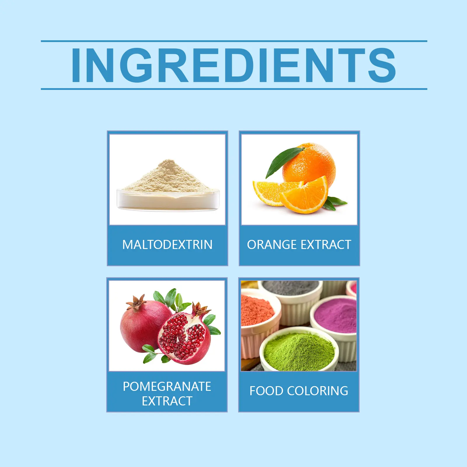 Electrolyte Powder - Orange Pomegranate Hydration Supplement 9 googeer electrolyte powder orange pomegranate GO B07 0080 03 5766