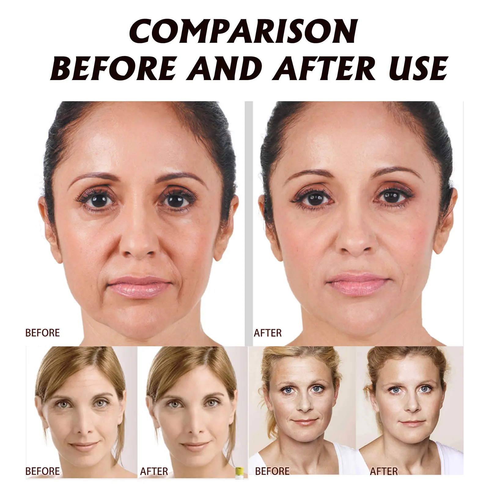 Oral Facial Drops for Skin Firming & Fine Line Reduction 15 googeer facial skin care drops fine lines GOH02 A035 30 BN1 4324