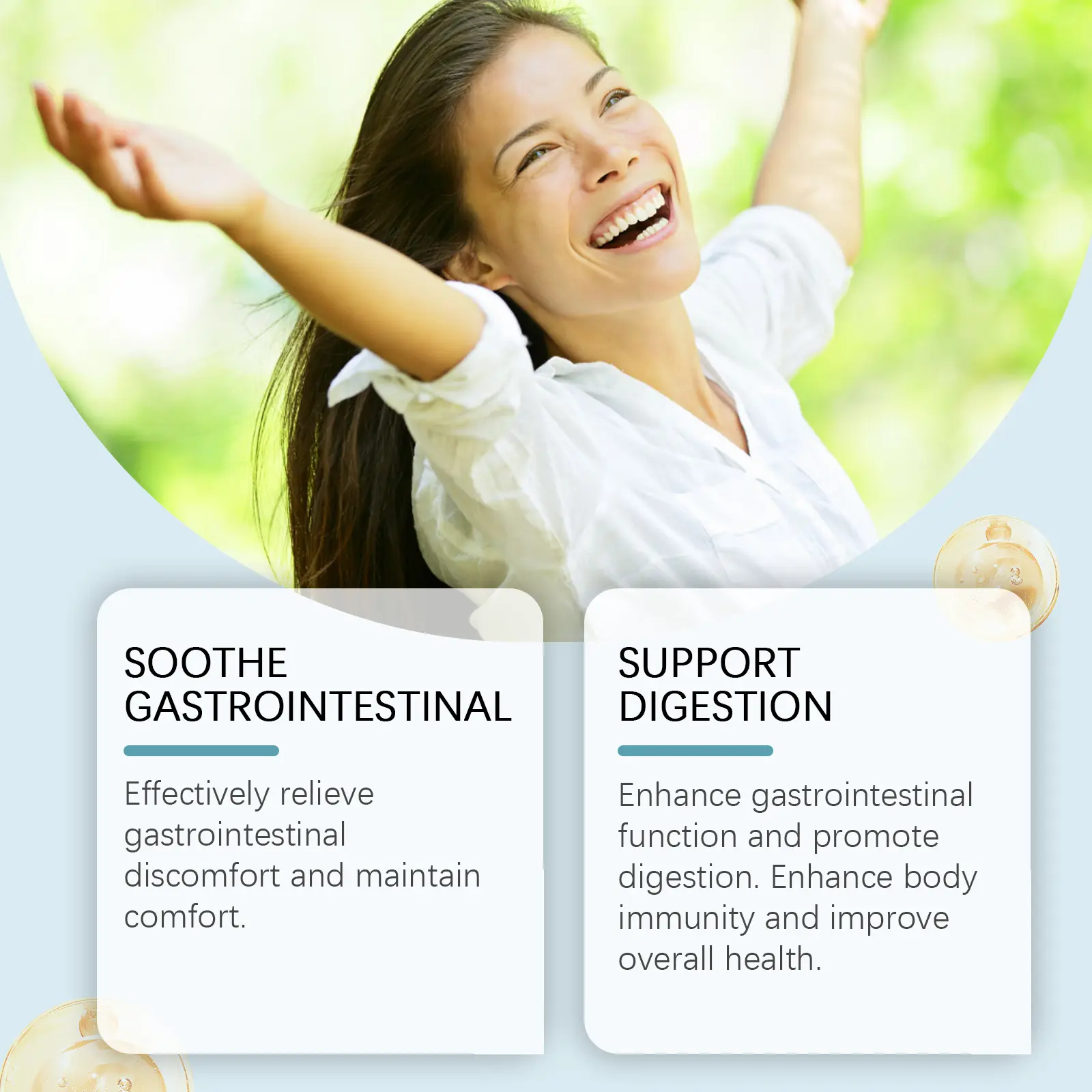 Gastrointestinal Digestive Supplement Drops for Digestive Support - Googeer 13 googeer gastrointestinal digestive supplement drops GOB07 A059 59 BU1 3405