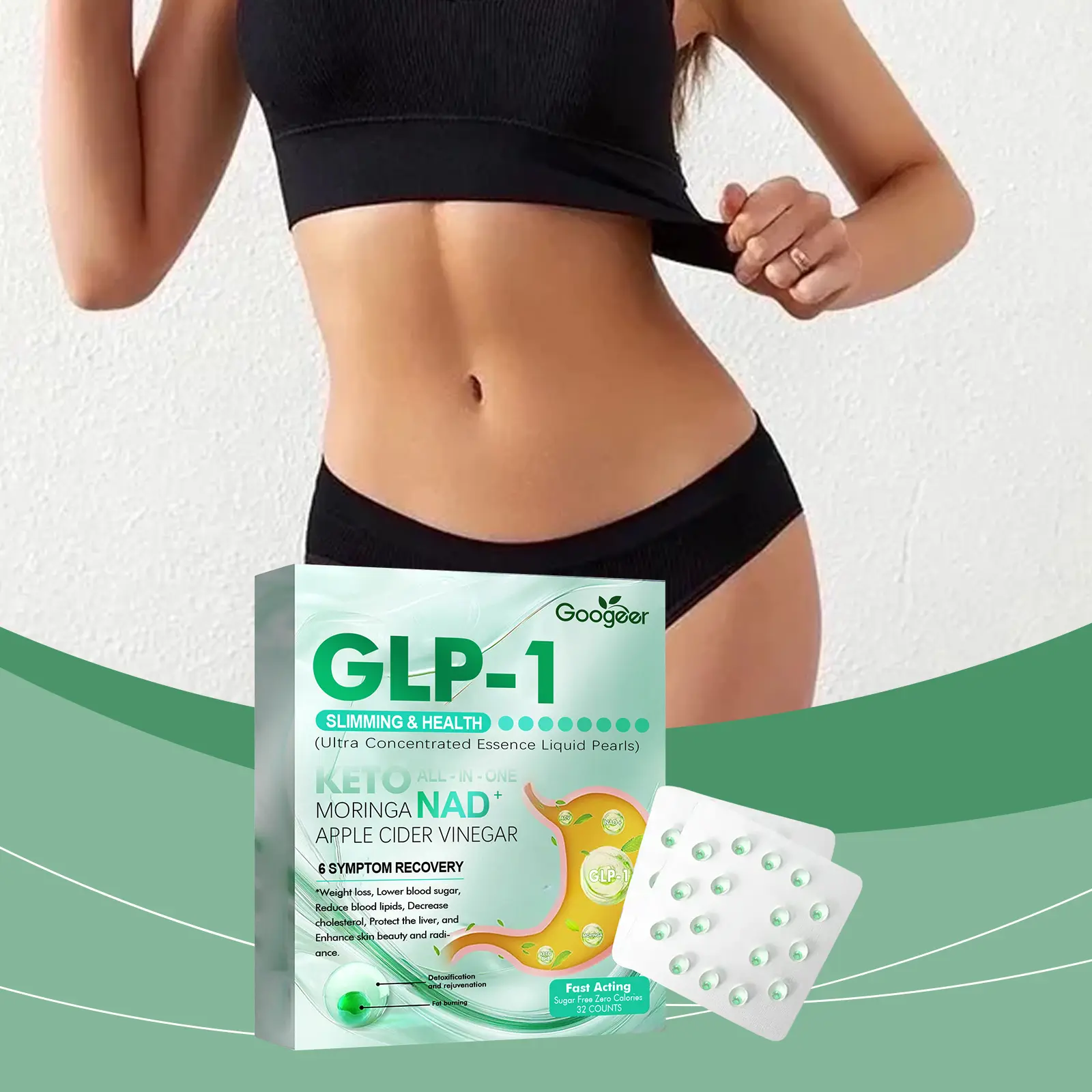 GLP-1 Intestinal Care Popping Beads Supplement 8 googeer glp1 intestinal care bead GO I02 0242 01 5575