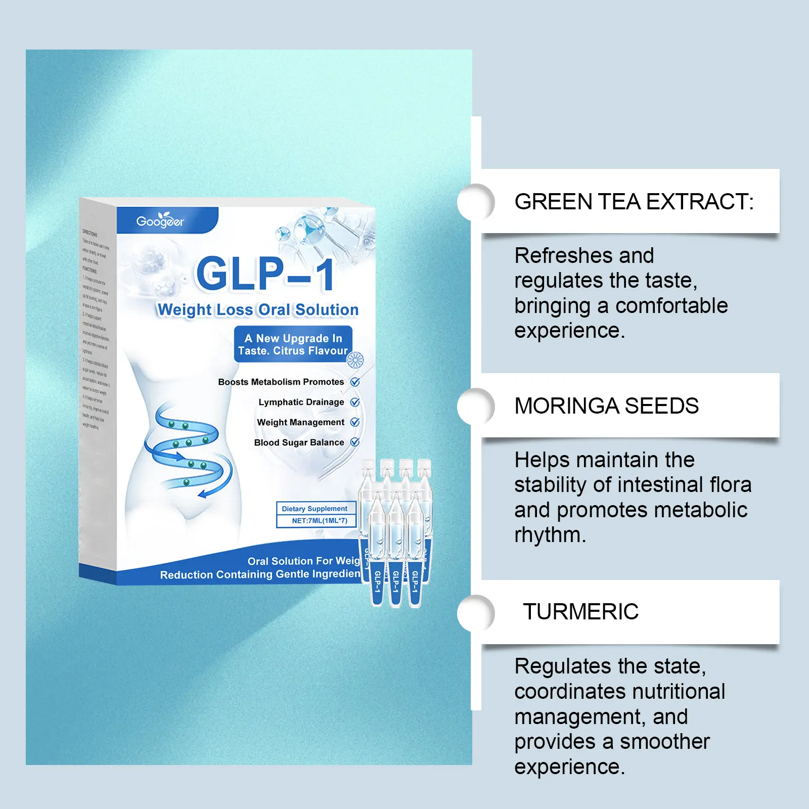 GLP-1 Intestinal Support Drops for Digestive Wellness & Metabolic Rhythm 11 googeer glp1 intestinal slimming drops GO I02 0239 01 5558
