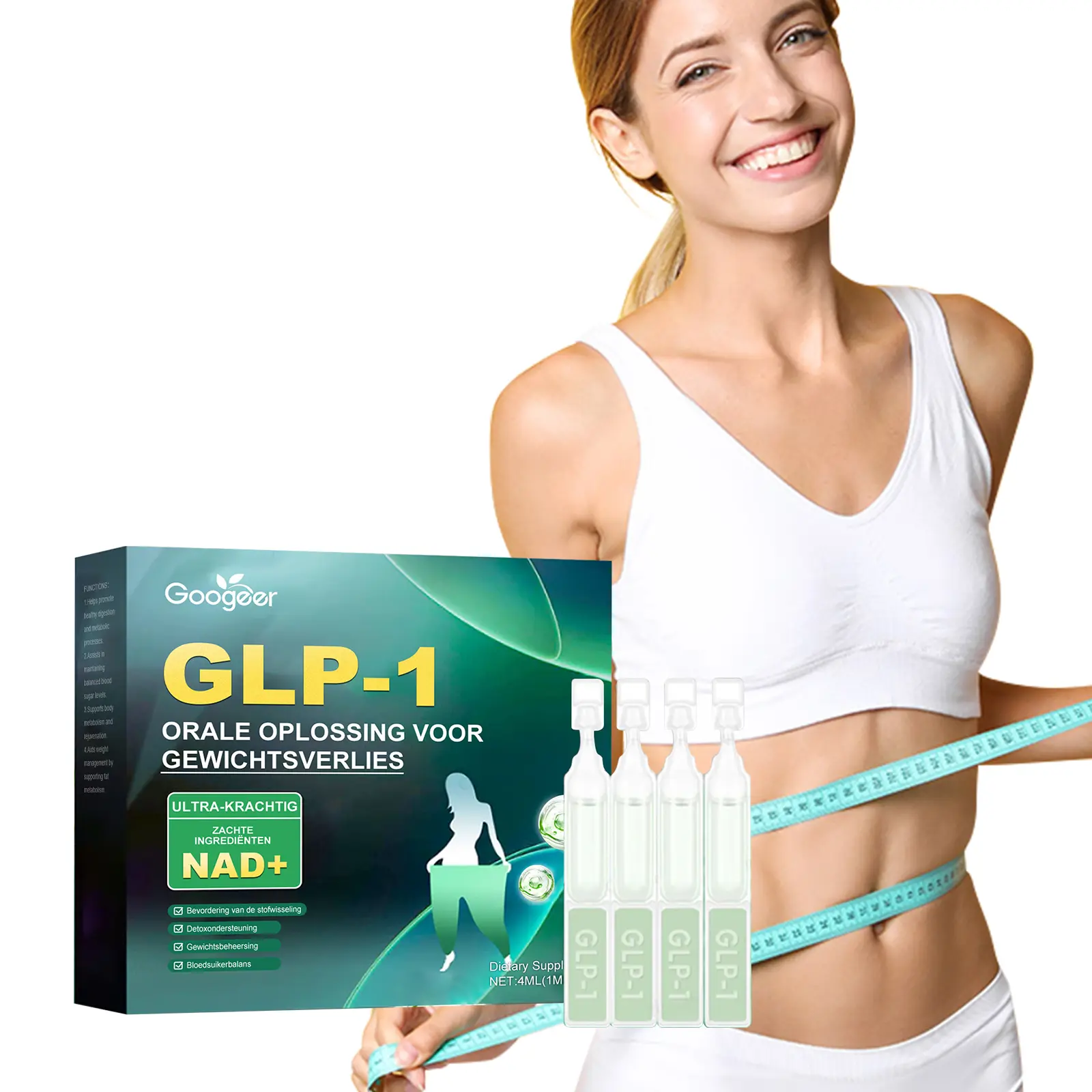 GLP-1 Wellness Support Drops - Natural Herbal Formula 8 googeer glp1 slimming body shaping drops GO I02 0240 01 5569