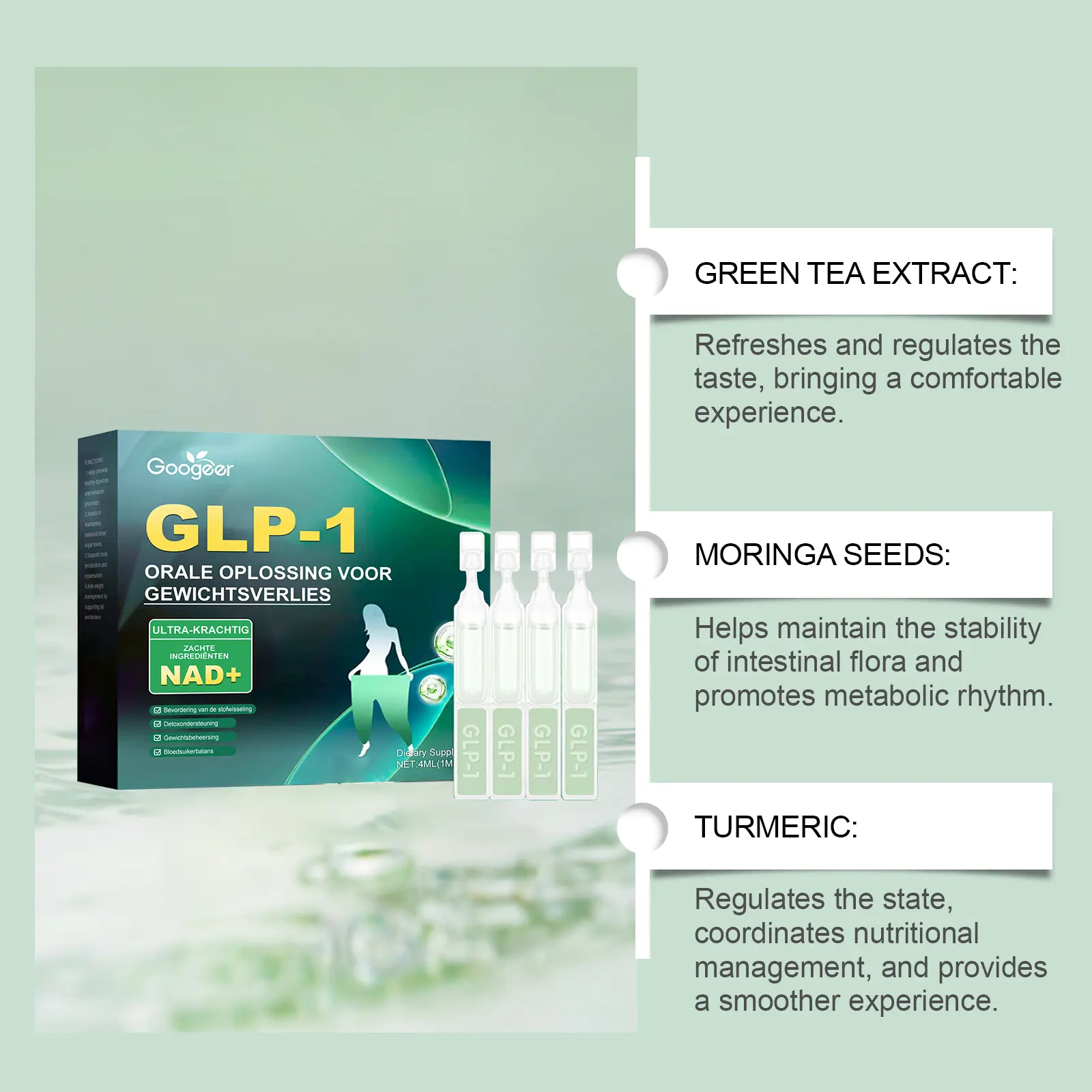 GLP-1 Wellness Support Drops - Natural Herbal Formula 11 googeer glp1 slimming body shaping drops GO I02 0240 01 5570