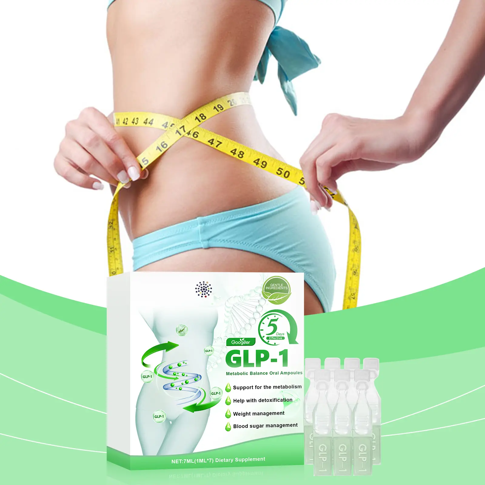 GLP-1 Metabolism Support Drops - Natural Body Cleansing Formula 8 googeer glp1 slimming drops GO I02 0243 01 5606