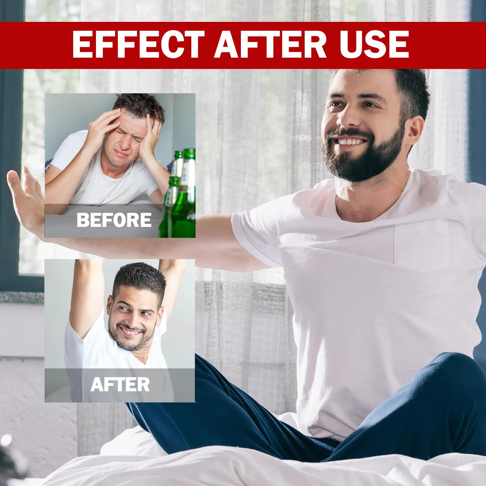 Hangover Relief Supplement Capsules for Recovery - GoGetter 13 googeer hangover relief supplement capsule GOB07 A020 120 BK1 2172