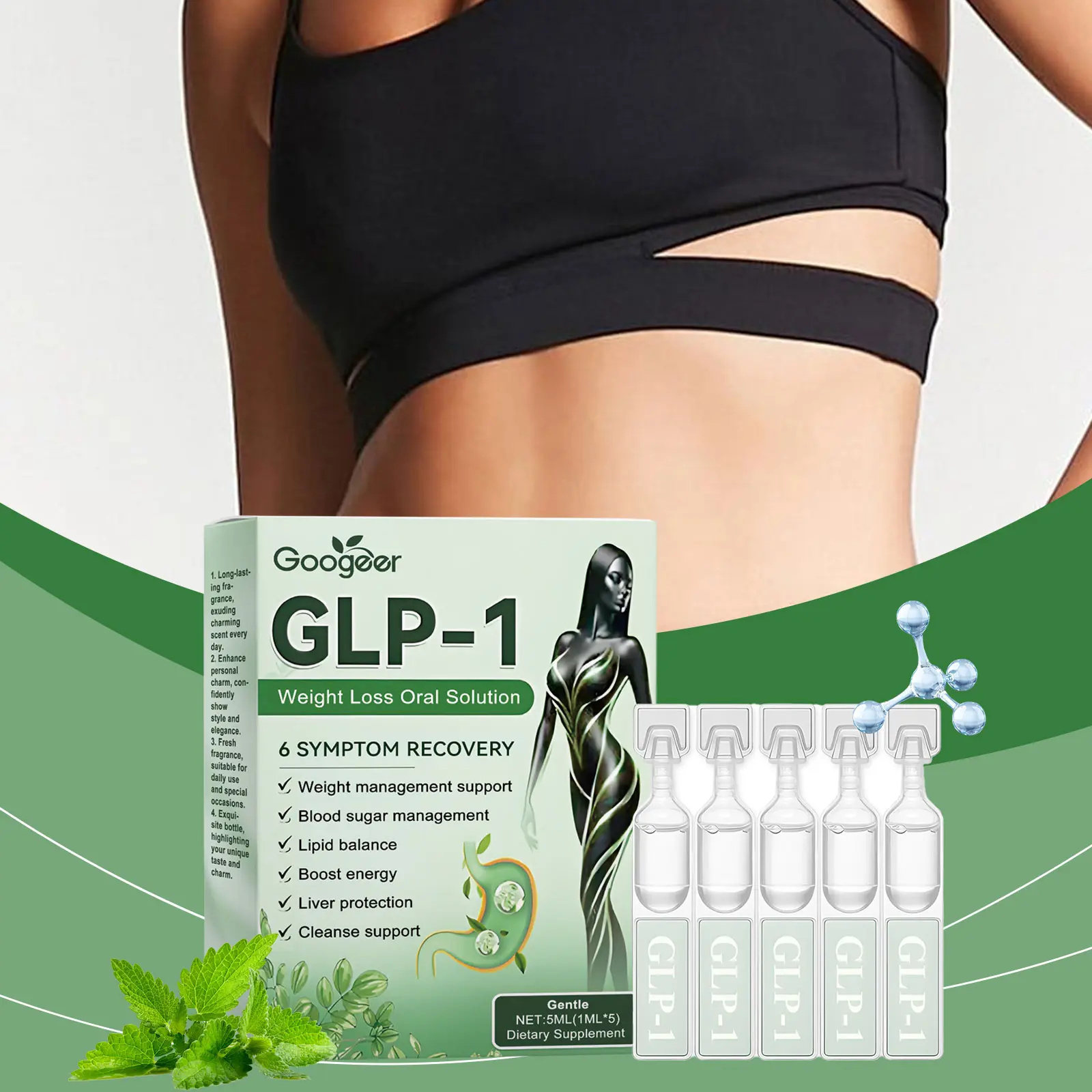 Balance Drops with TCM Extracts for Metabolic & Energy Support 8 googeer health slimming balance drops GO I03 0033 01 5358