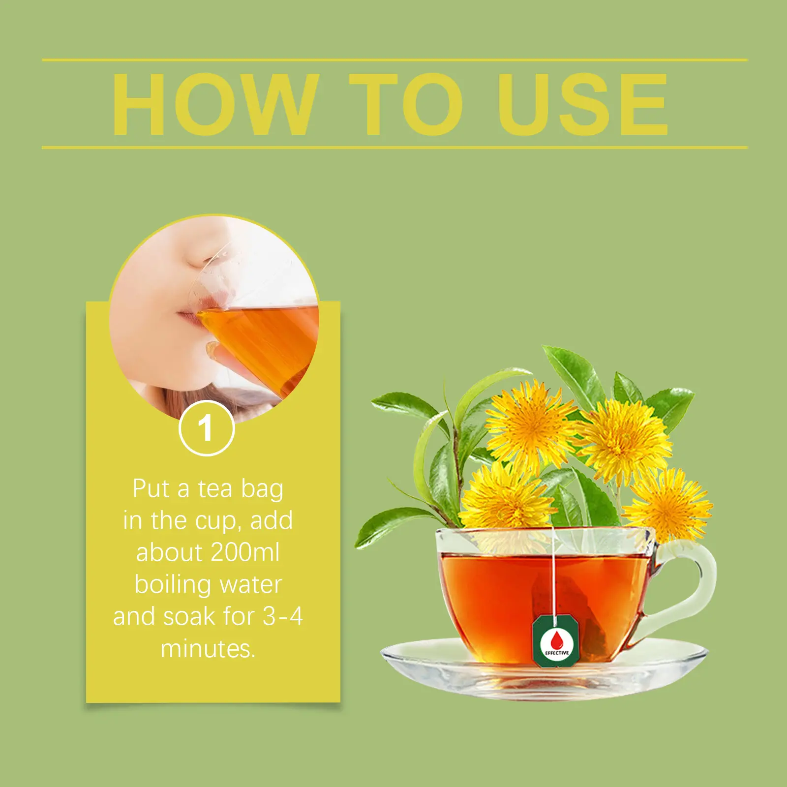 Herbal Detox Tea - Soothing Licorice & Cinnamon Blend - Googeer 10 googeer herbal detox conditioning tea bag GO B07 0071 01 97