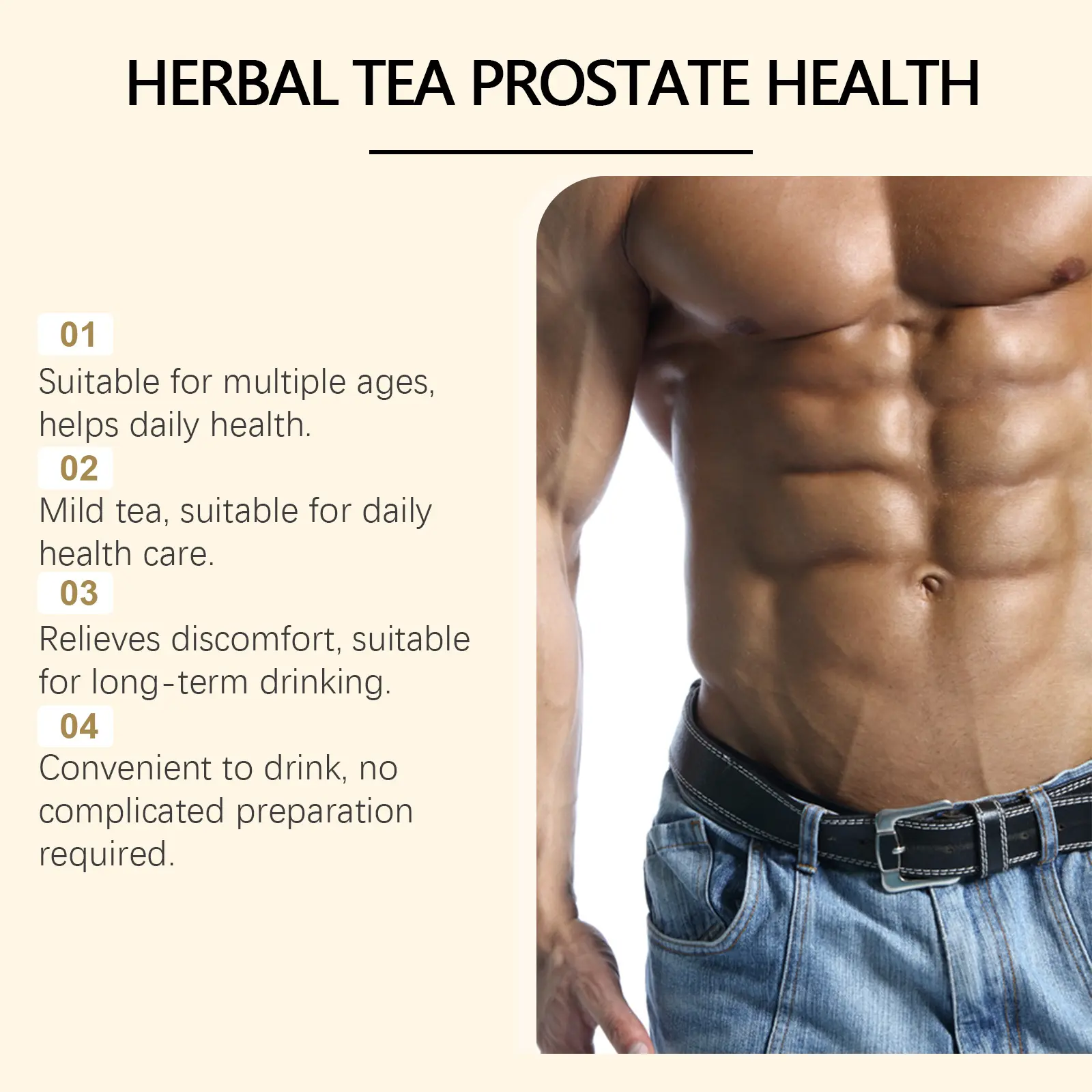 Prostate Health Herbal Tea with Astragalus & Green Tea - Googeer 11 googeer herbal prostate health tea GO I02 0204 01 133