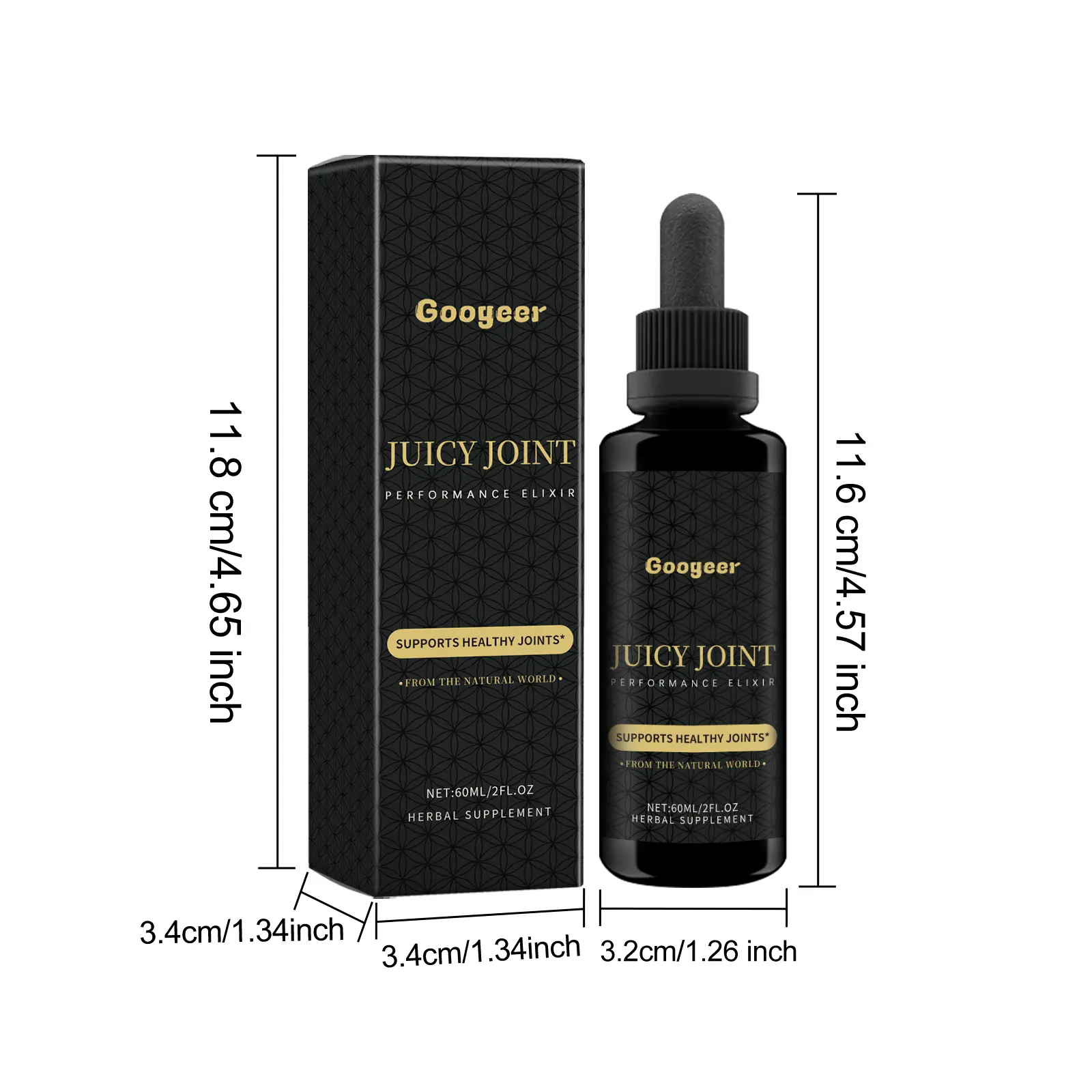 Chinese Herbal Supplement with Gluconolactone & Vitamin B1 - Metabolism & Vitality Support 7 googeer herbal supplement body treatment GO I02 0185 01 4252