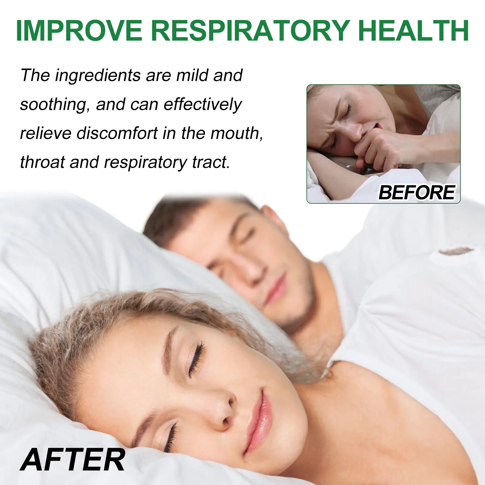 Herbal Soothing Spray for Throat & Respiratory Comfort - Googeer 12 googeer herbal treatment spray cough GOB03 A001 20 WH1 1253
