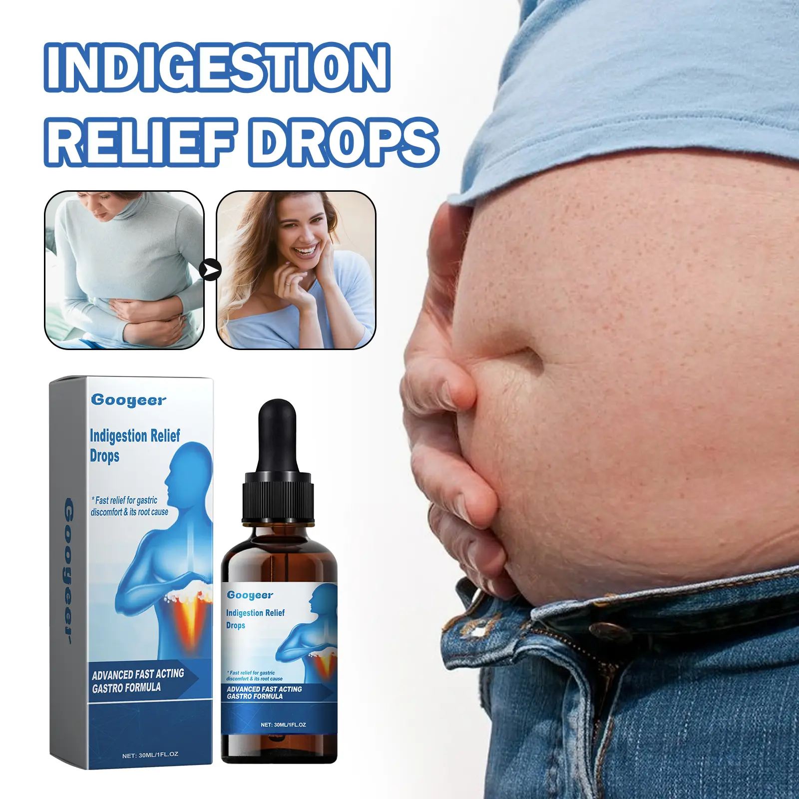 Indigestion Relief Drops for Bloating & Stomach Upset - Googeer 8 googeer indigestion relief drops stomach GOI02 A015 30 BU1 1829