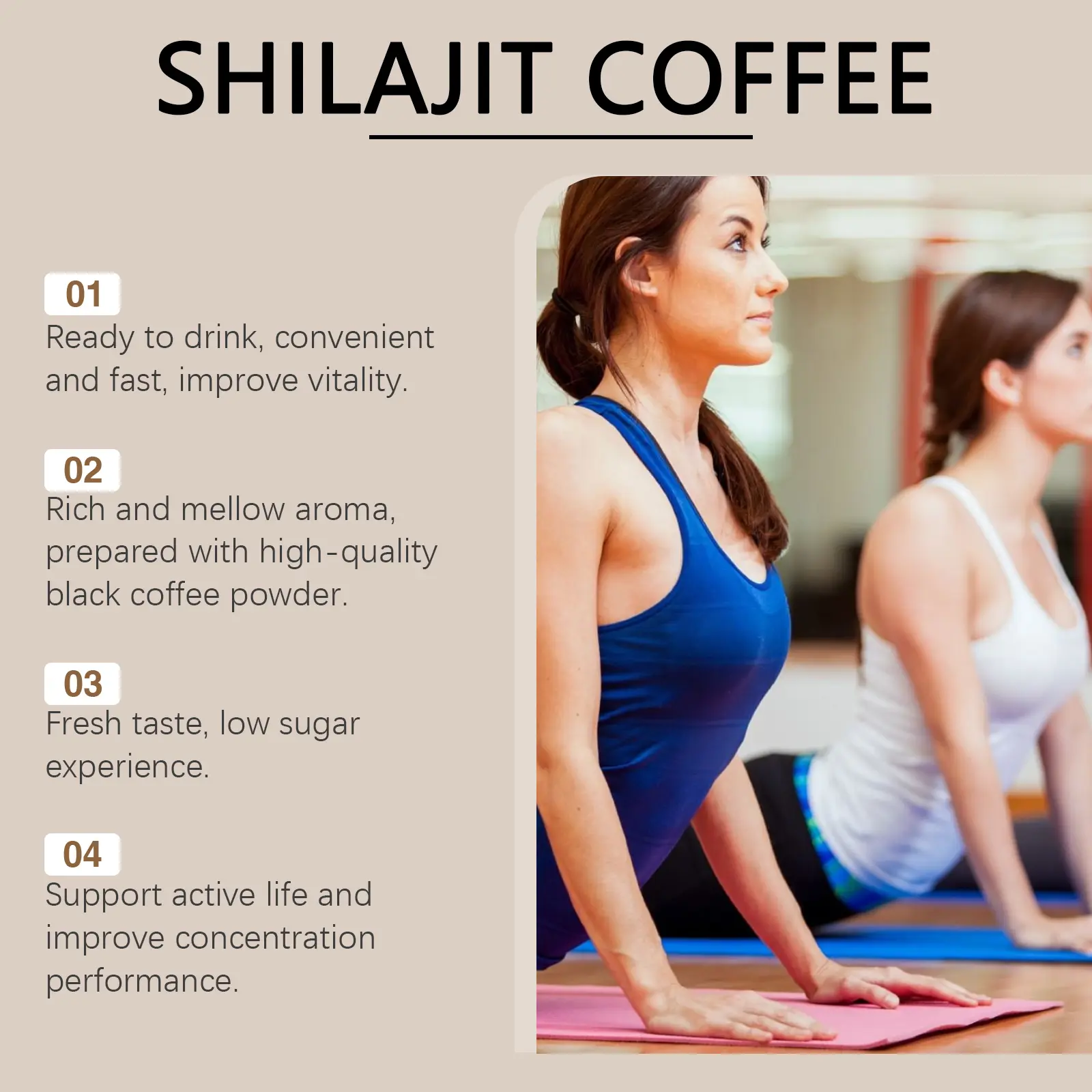 Instant Coffee with Xylitol - Low Calorie Sweetened Blend 11 googeer instant coffee powder health GO I03 0019 01 4722