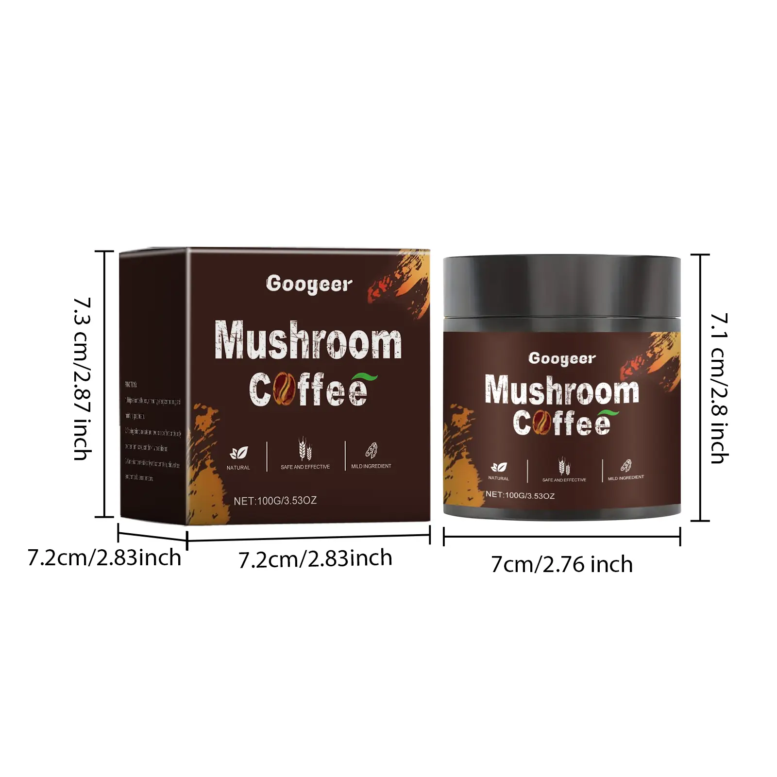 Instant Mushroom Coffee with Xylitol for Mellow Flavor - Googeer 7 googeer instant mushroom coffee entry GO I03 0005 02 619