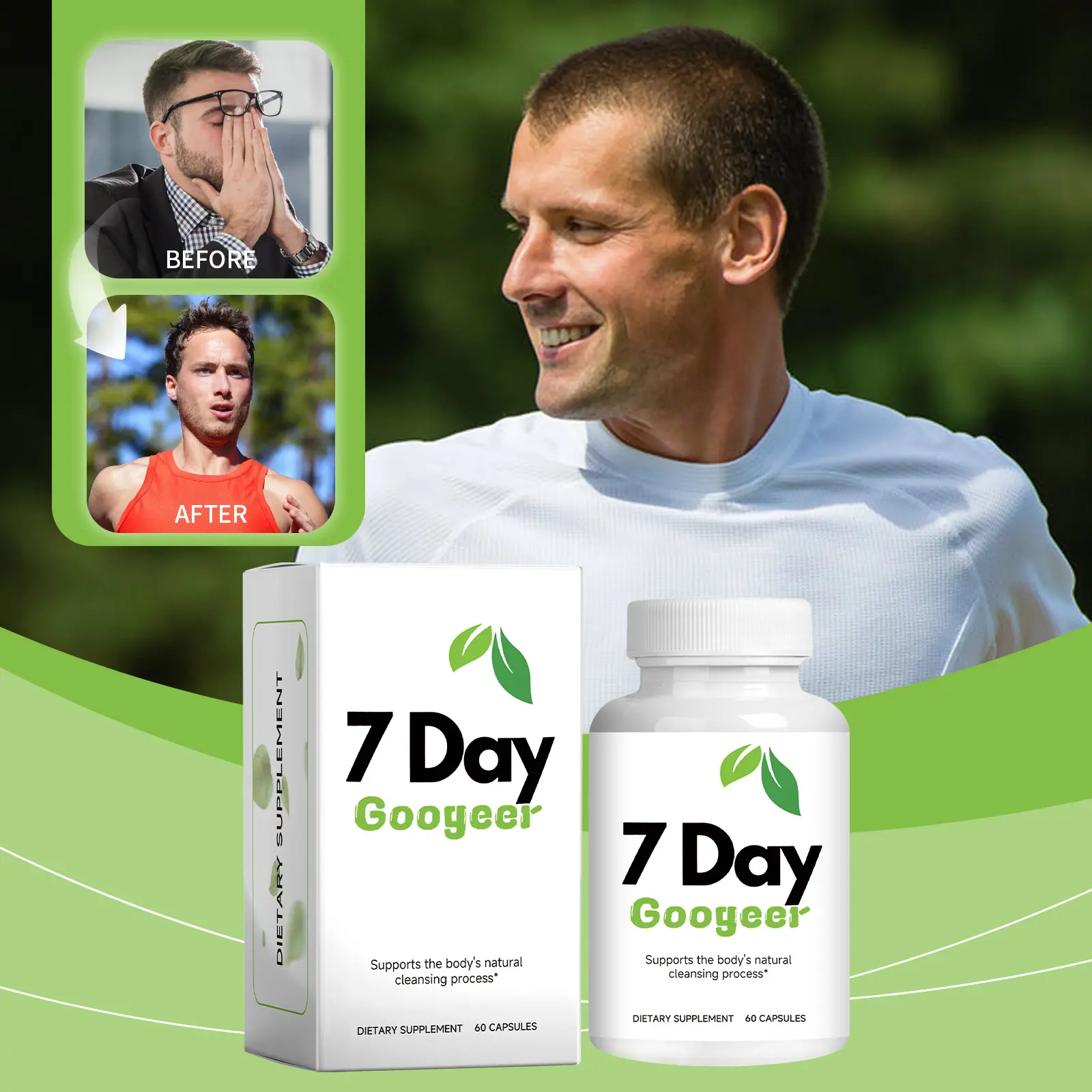 Digestive Enzyme Capsules for Gut Health and Nutrient Absorption 8 googeer intestinal digestion capsules GO B04 0005 01 3954