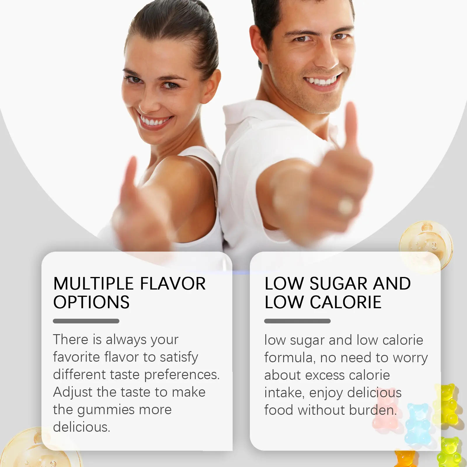 Ketogenic Vitamin C Gummies Dietary Supplement - Googeer 12 googeer ketogenic fat burning gummies GOB08 A001 30 WH1 2957