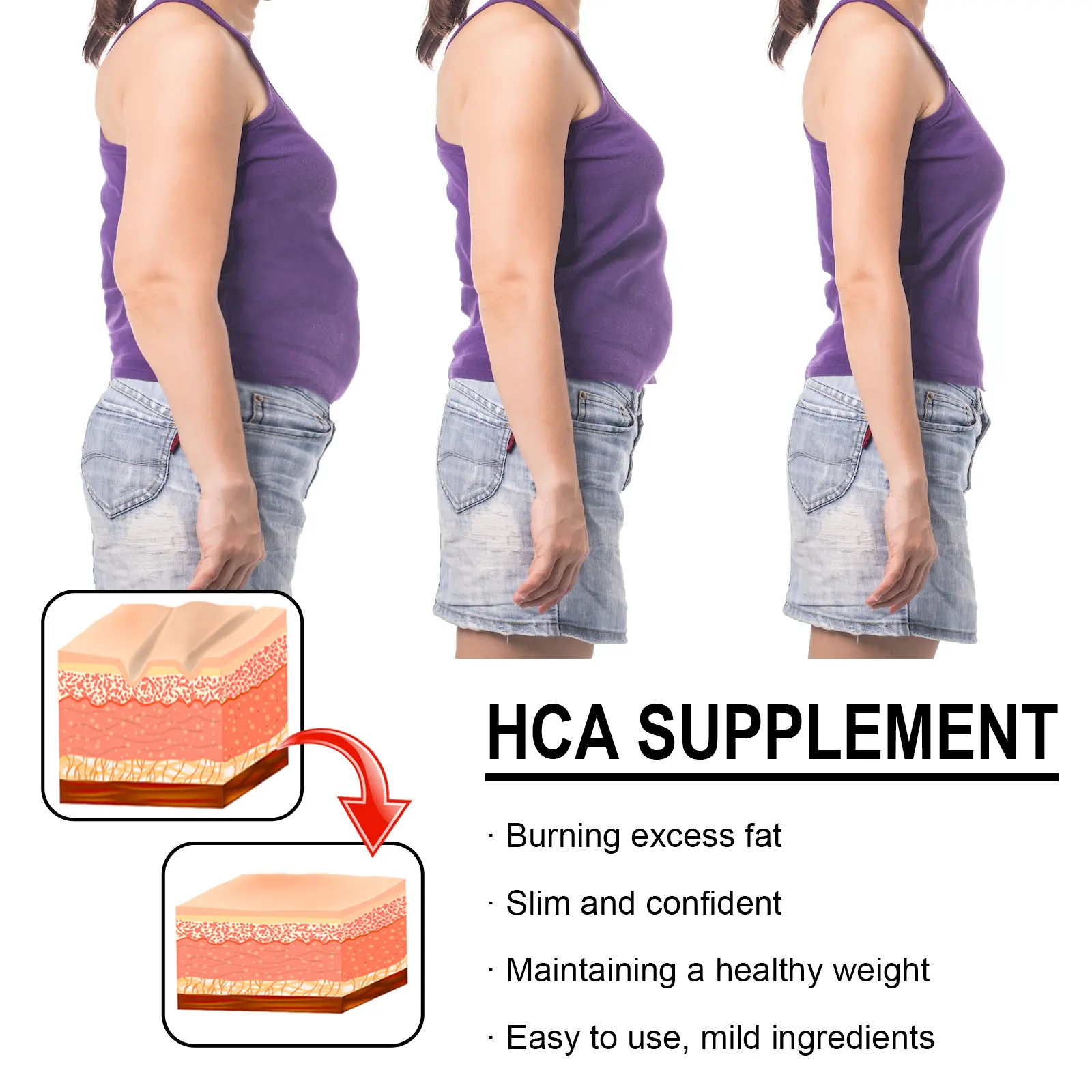 HCA Supplement Liquid Drops for Body Toning and Slimming - Googer 11 googeer liquid drops hca supplement toning GOI02 A006 30 MX1 1714
