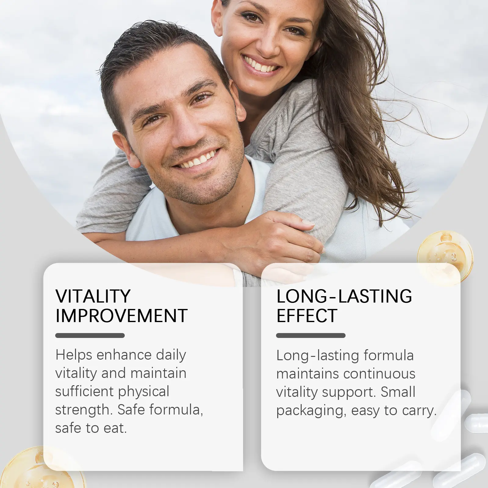 Maca Capsules for Vitality and Wellness Support - Googeer 12 googeer maca capsules dietary supplement GO B07 0066 01 146
